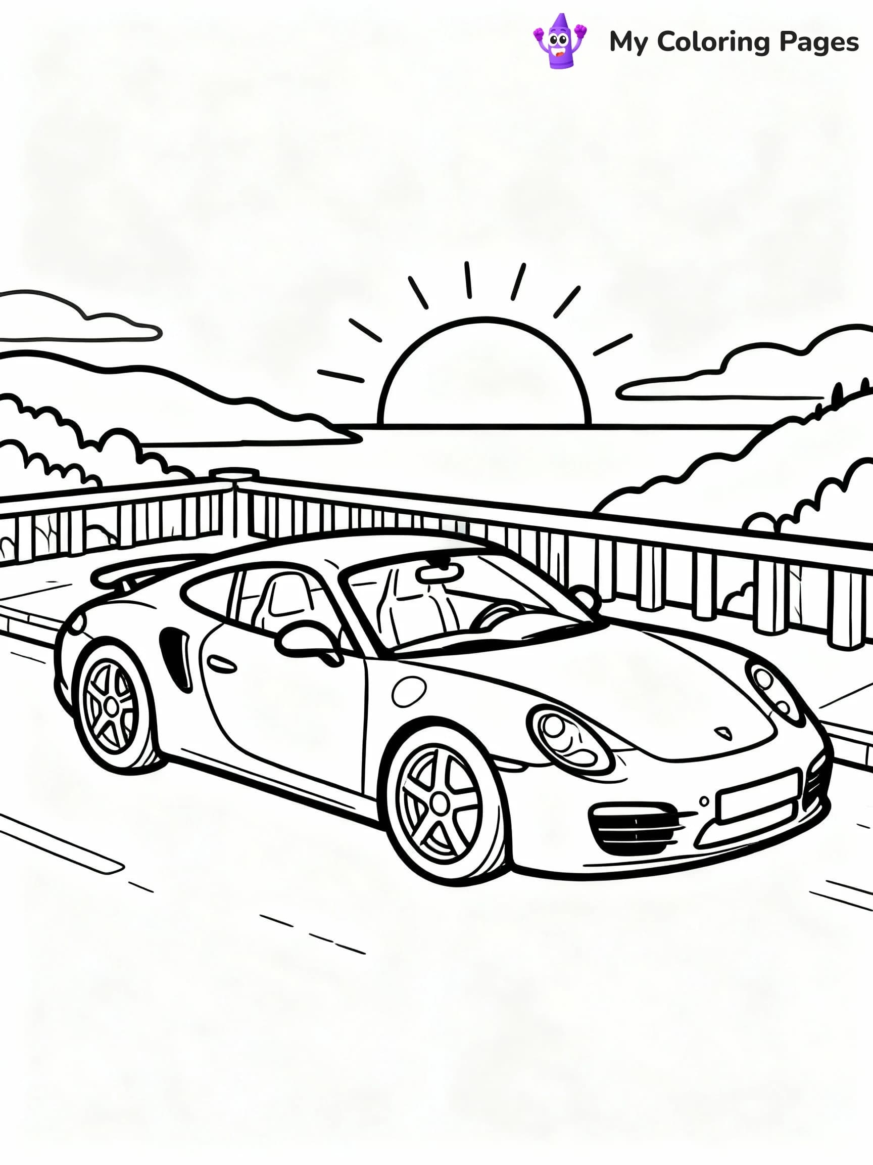 Race Car Coloring Pages - 15