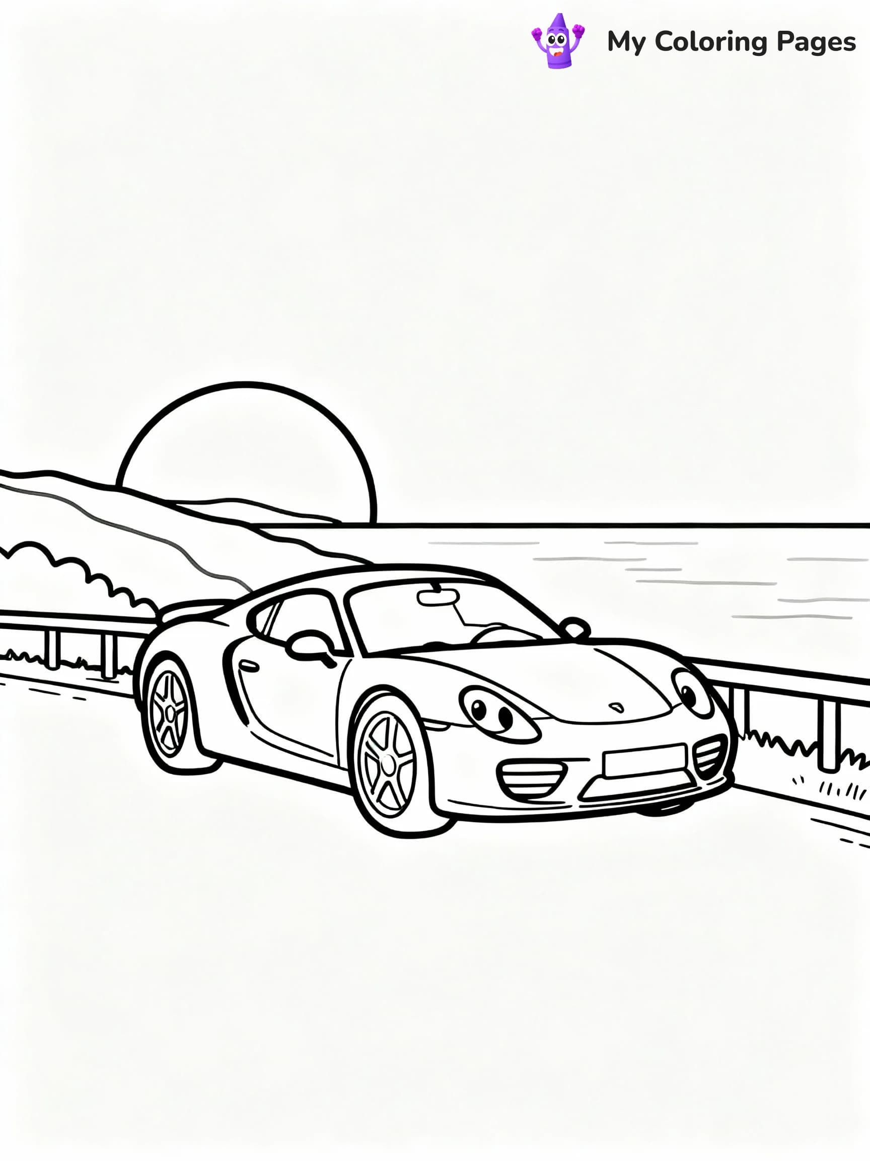 Race Car Coloring Pages - 14