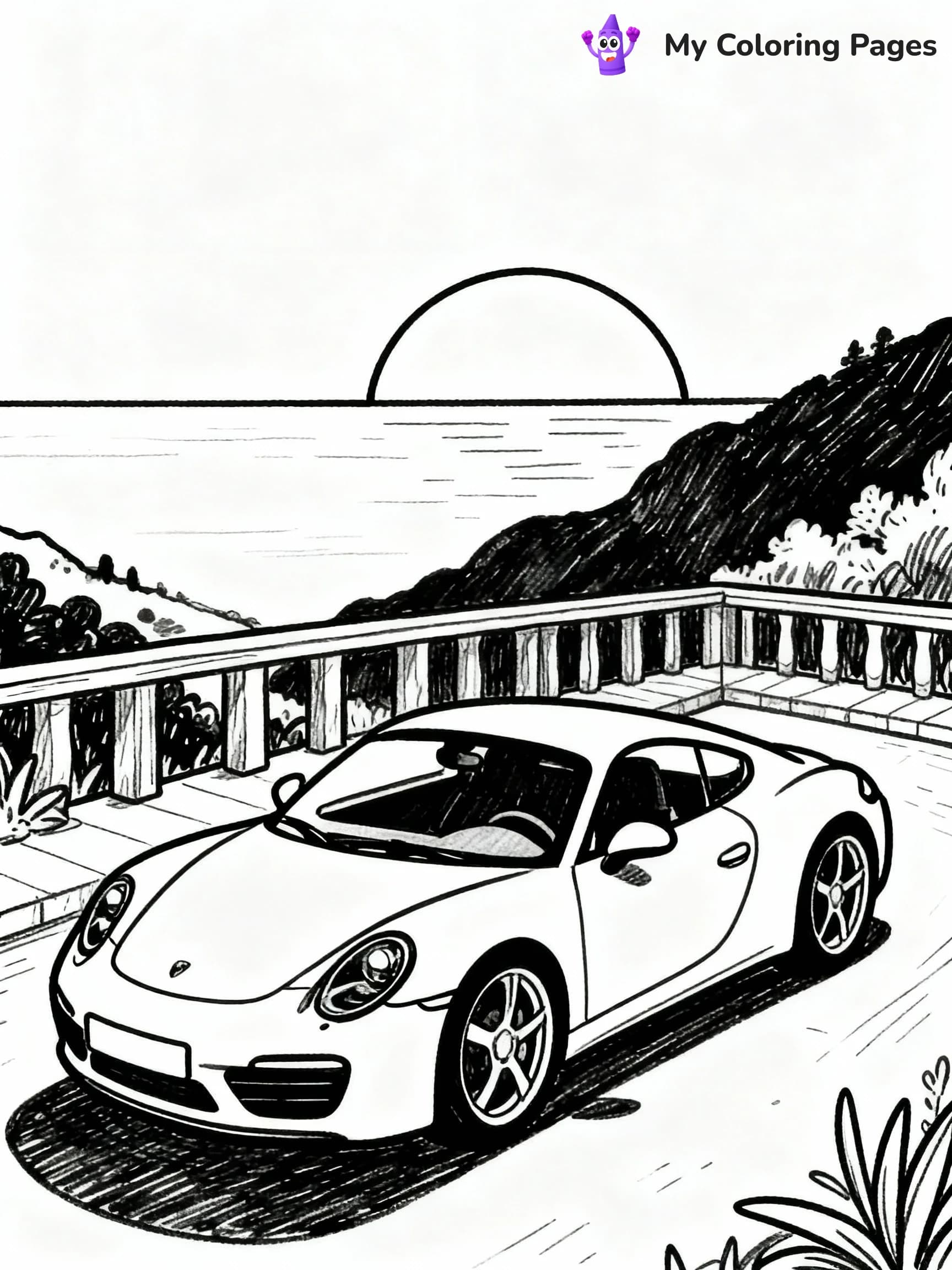 Race Car Coloring Pages - 13
