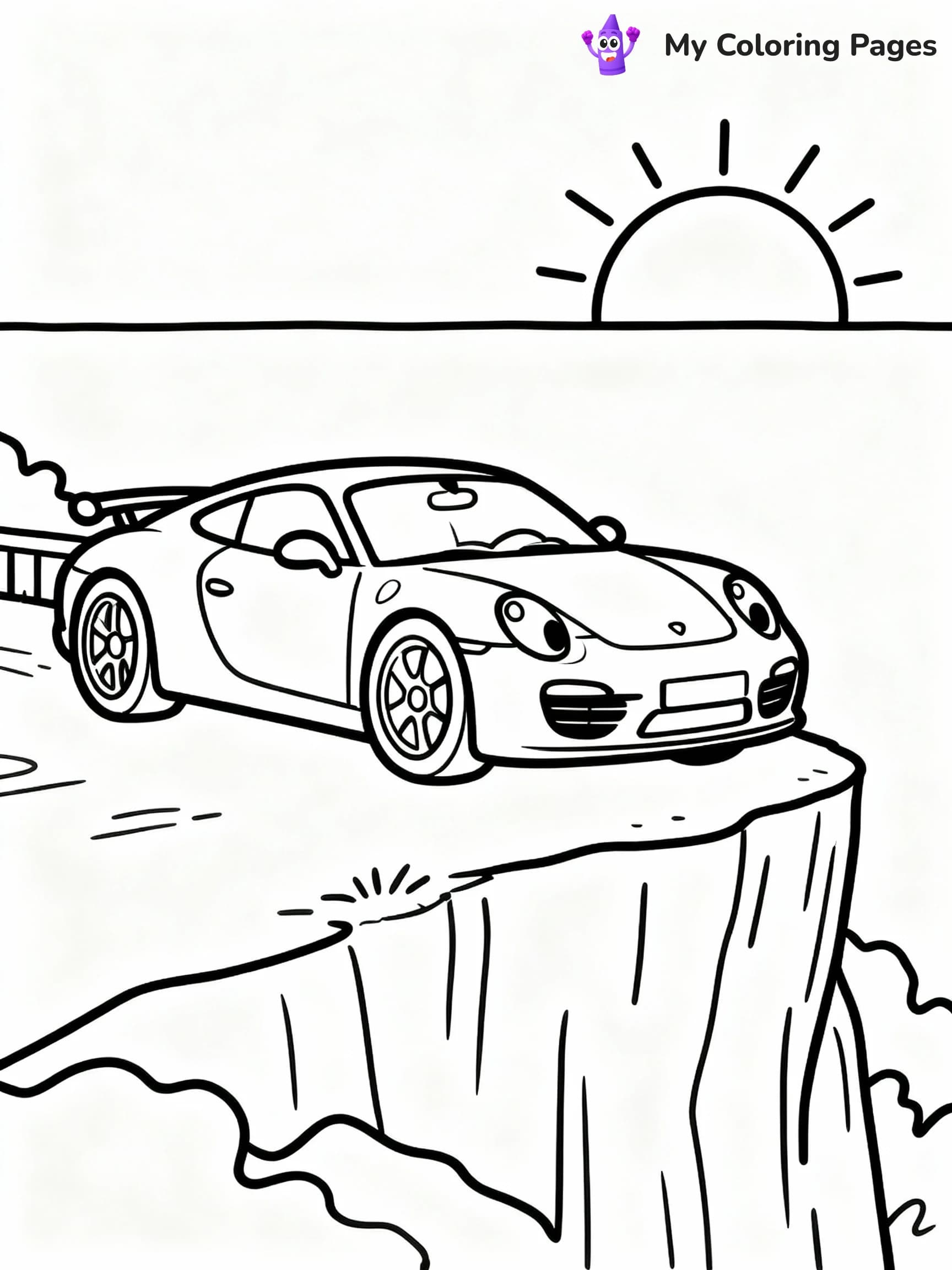 Race Car Coloring Pages - 12