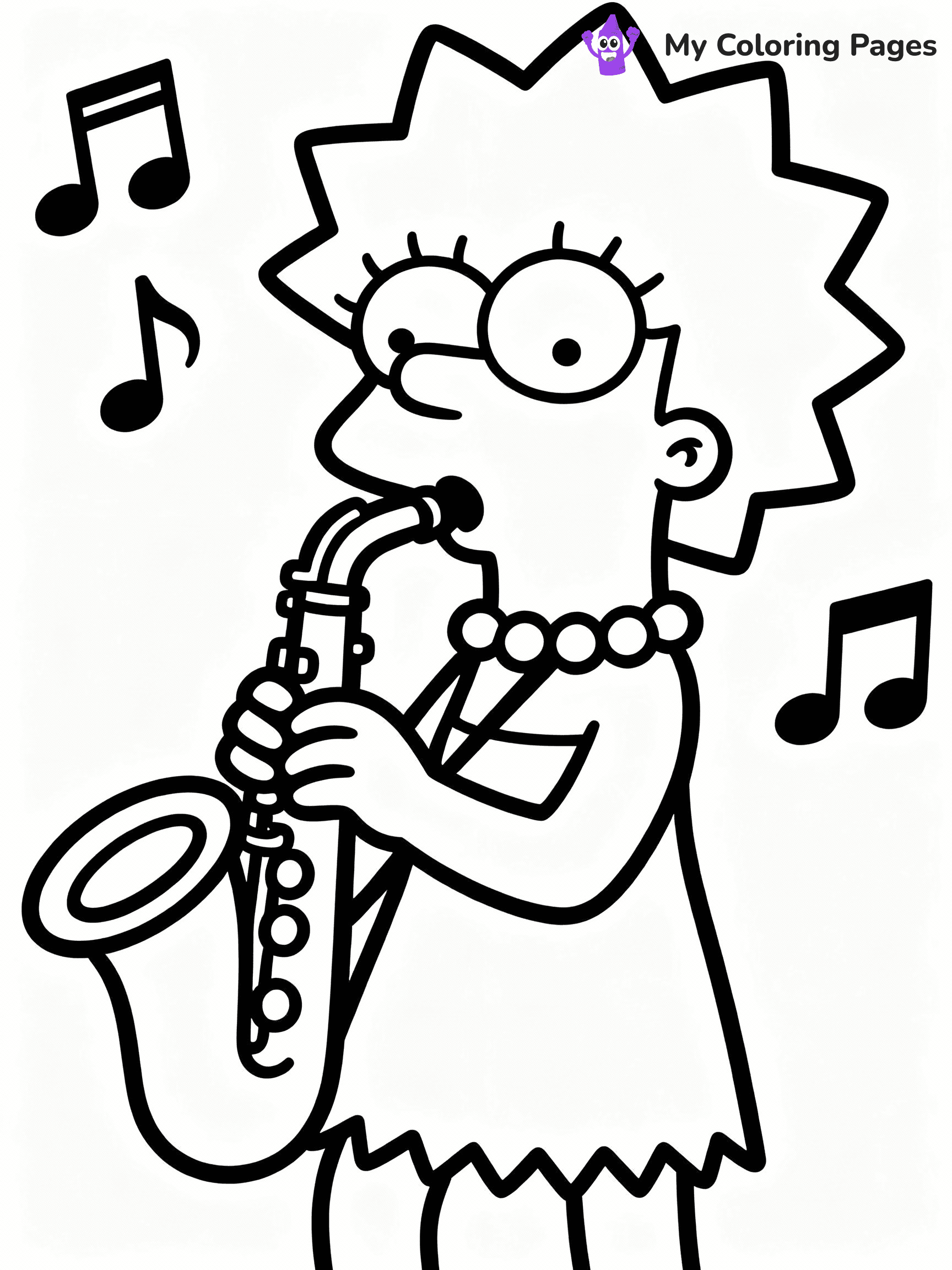 Simpsons Coloring Pages - 40