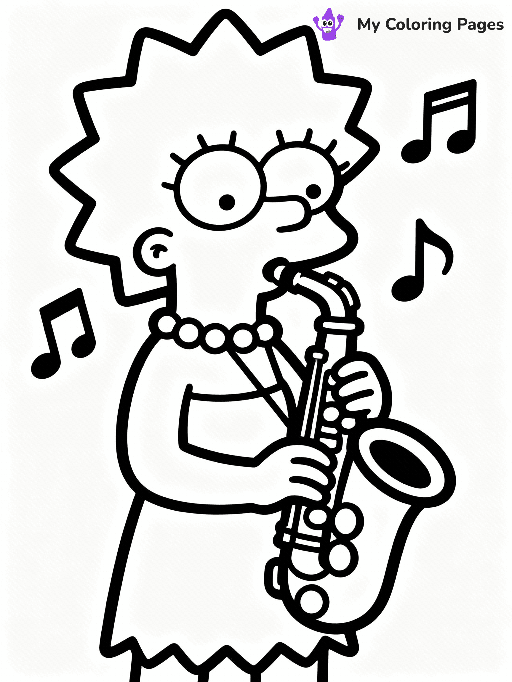 Simpsons Coloring Pages - 39