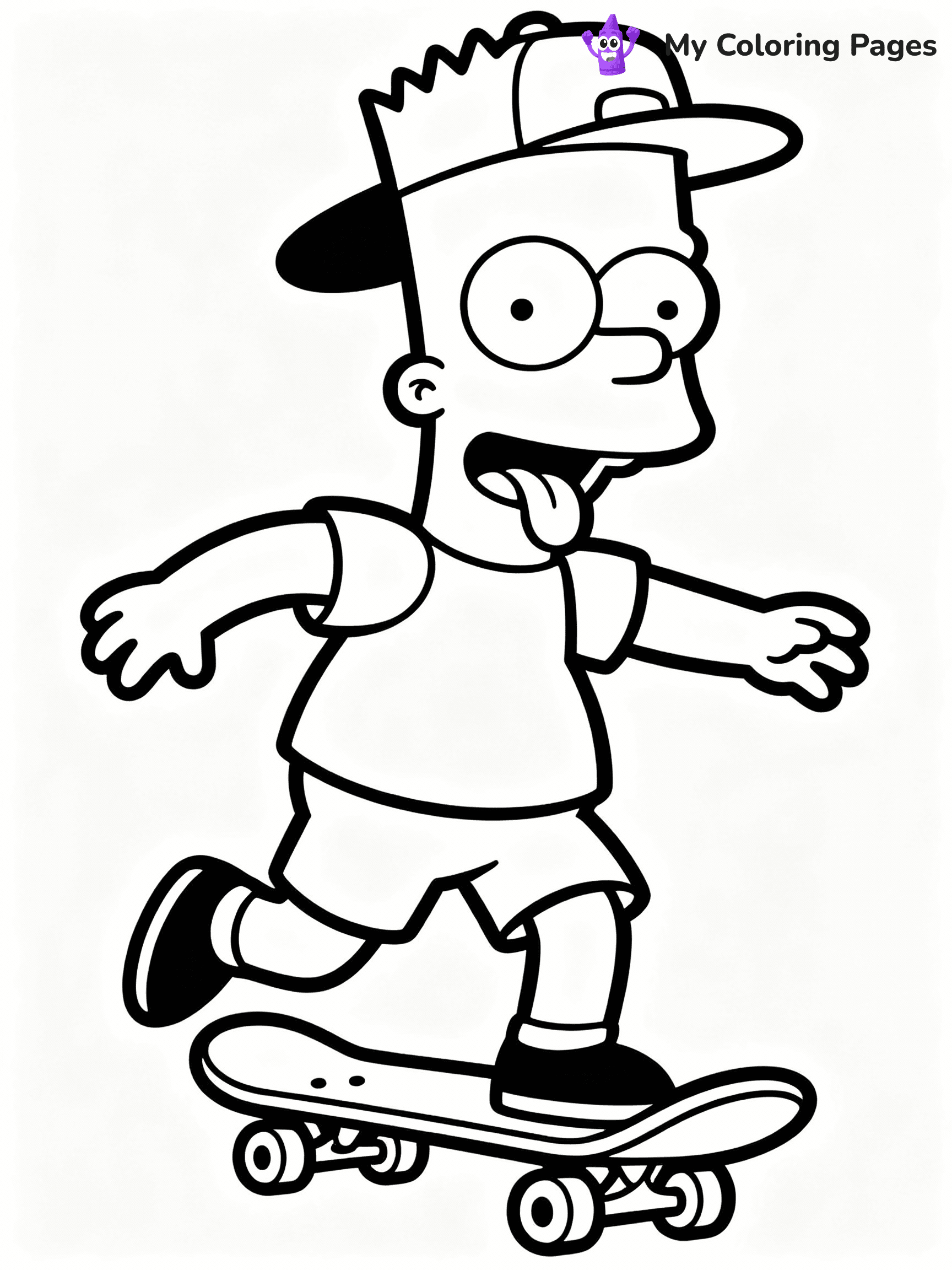Simpsons Coloring Pages - 33