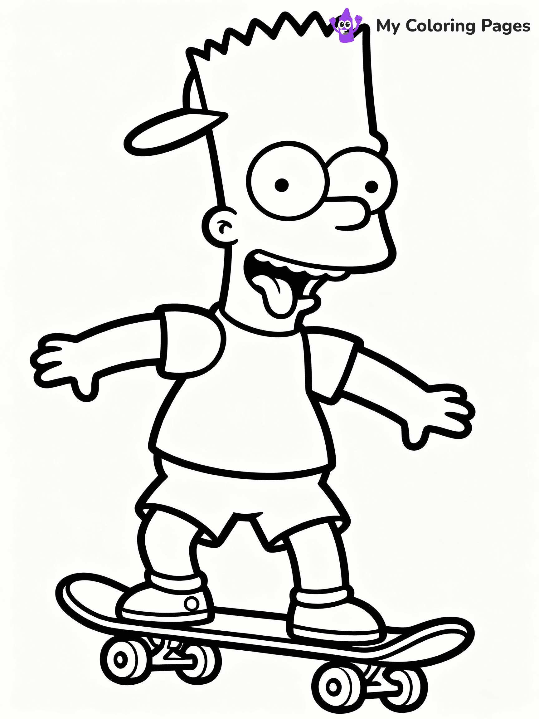 Simpsons Coloring Pages - 32