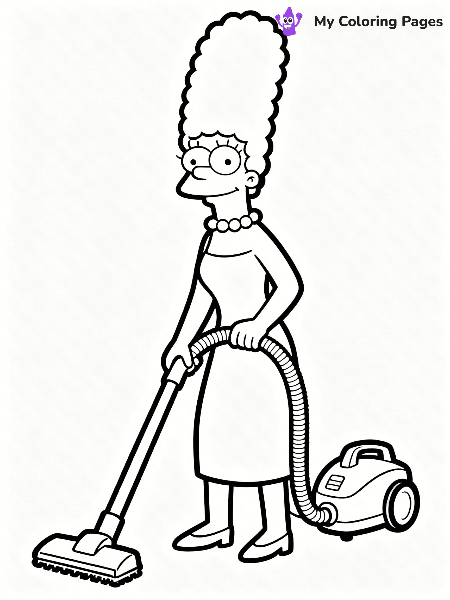 Simpsons Coloring Pages - 31