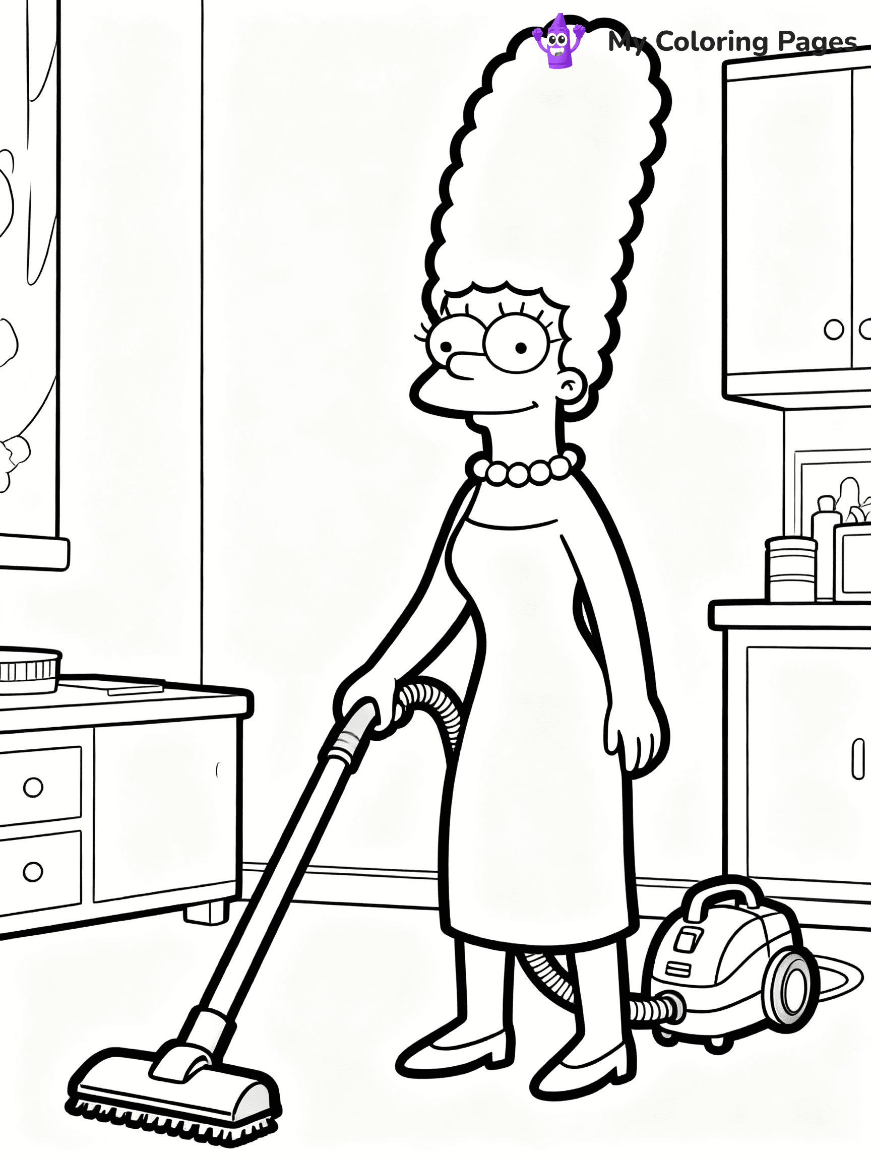 Simpsons Coloring Pages - 29