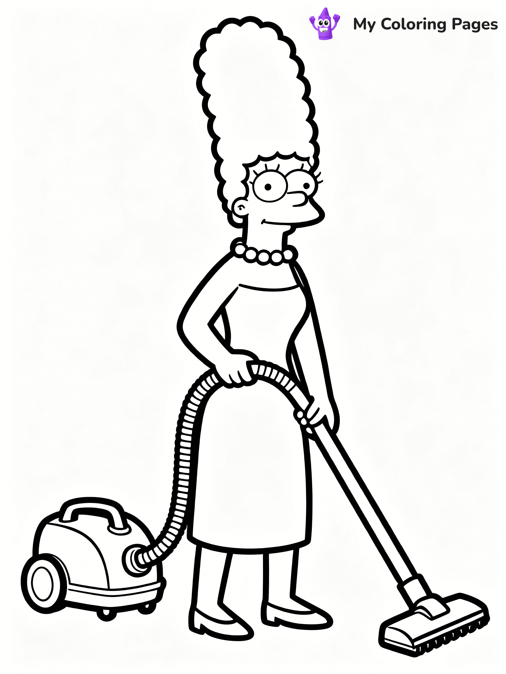 Simpsons Coloring Pages - 28