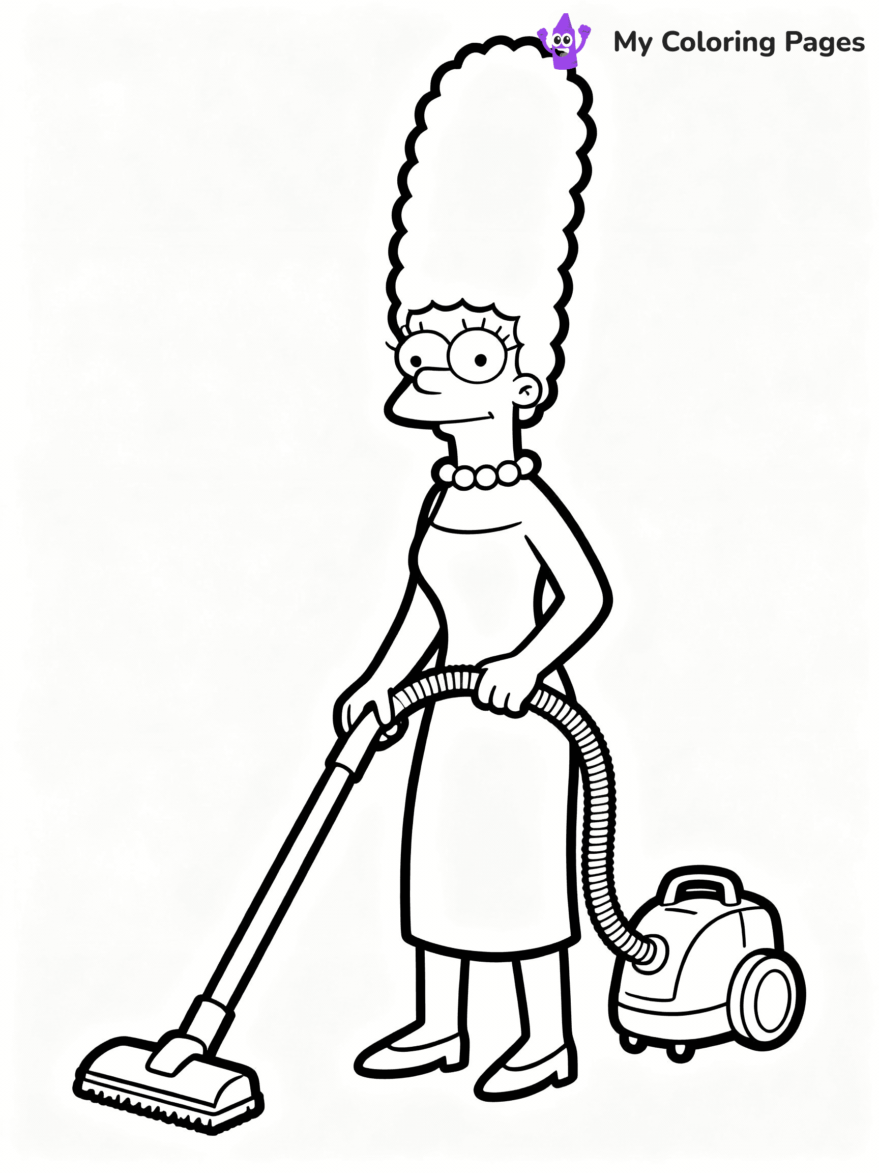 Simpsons Coloring Pages - 26