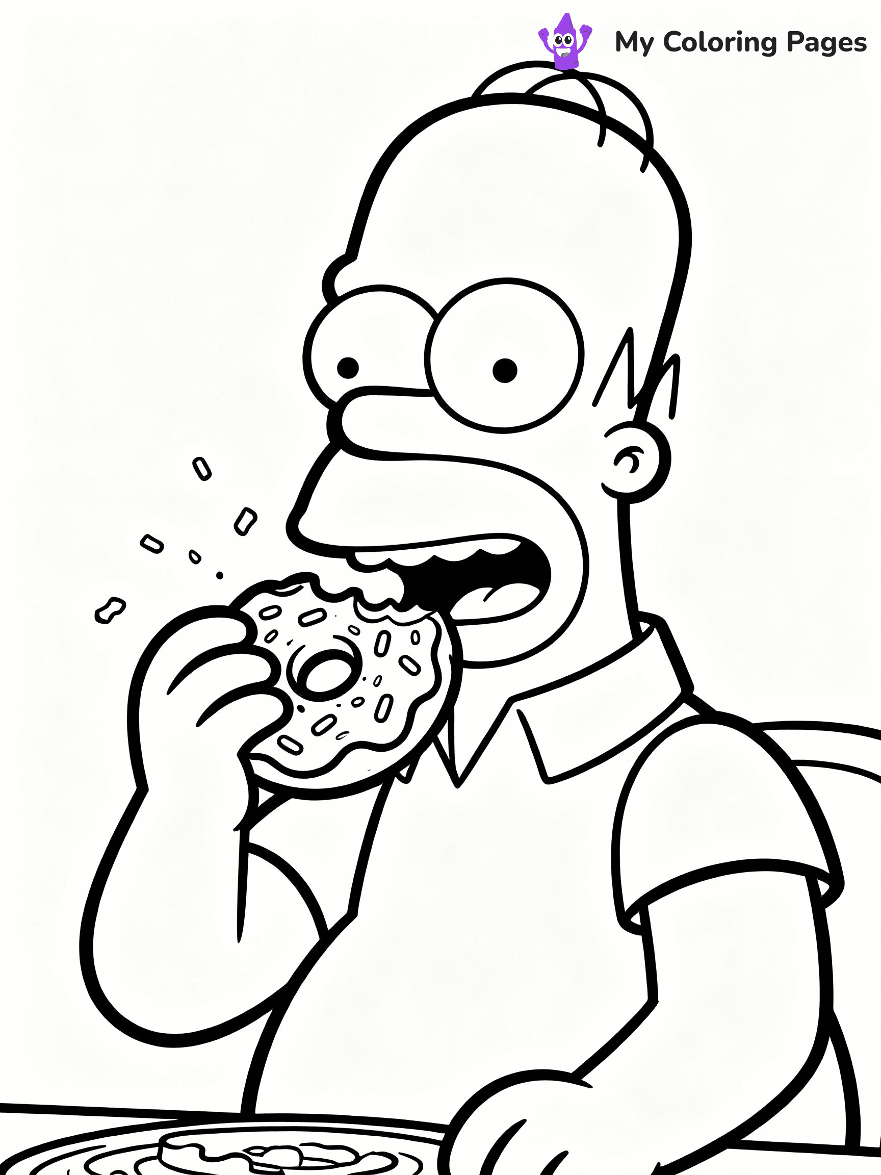 Simpsons Coloring Pages - 24