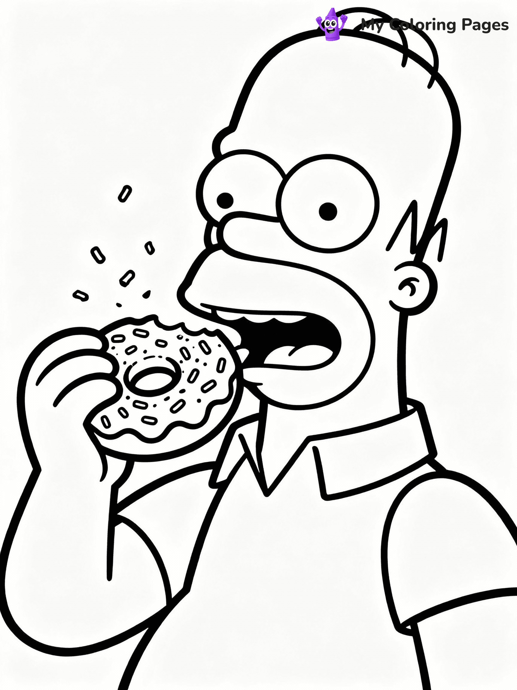 Simpsons Coloring Pages - 22