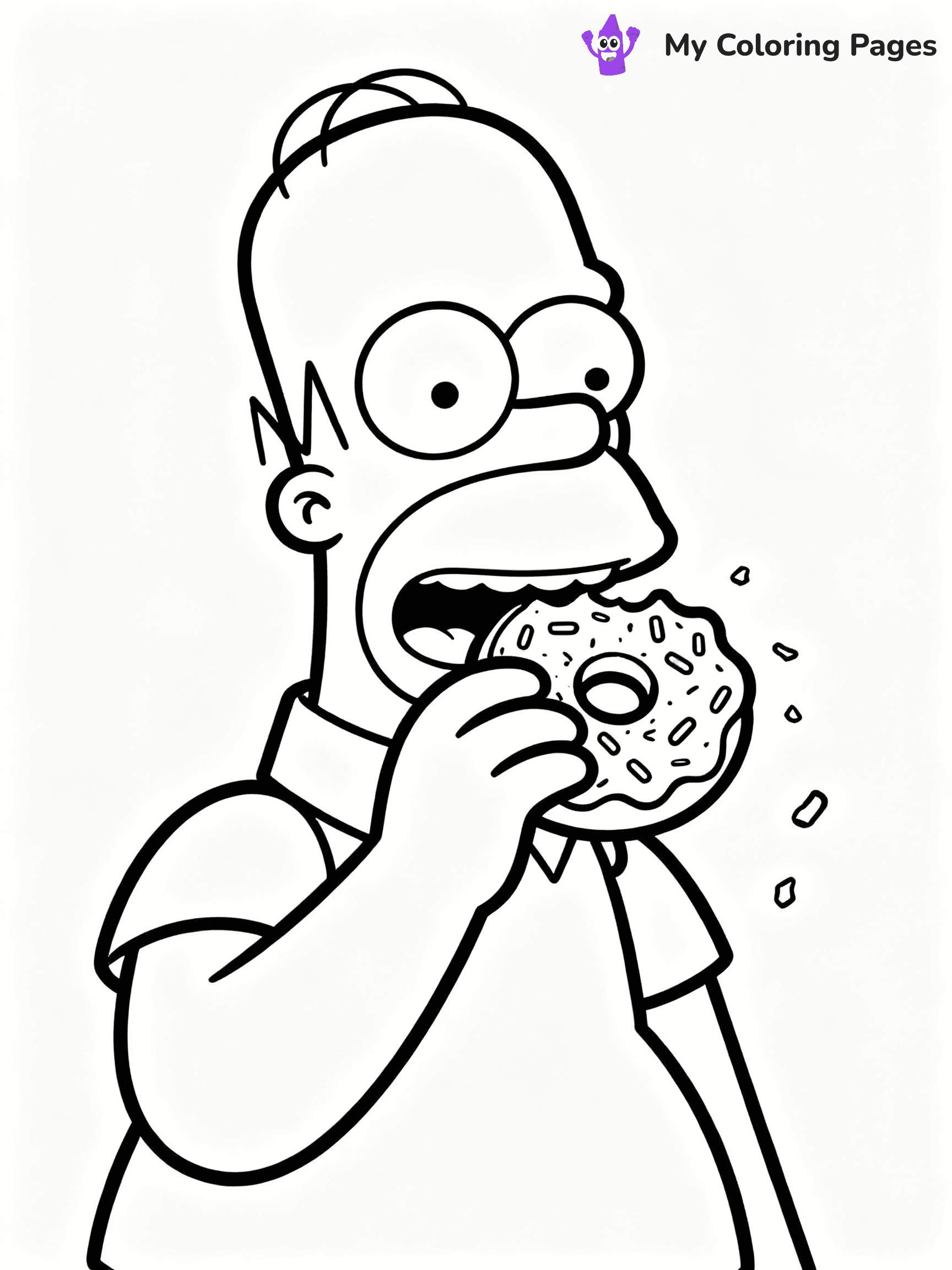 Simpsons Coloring Pages - 21