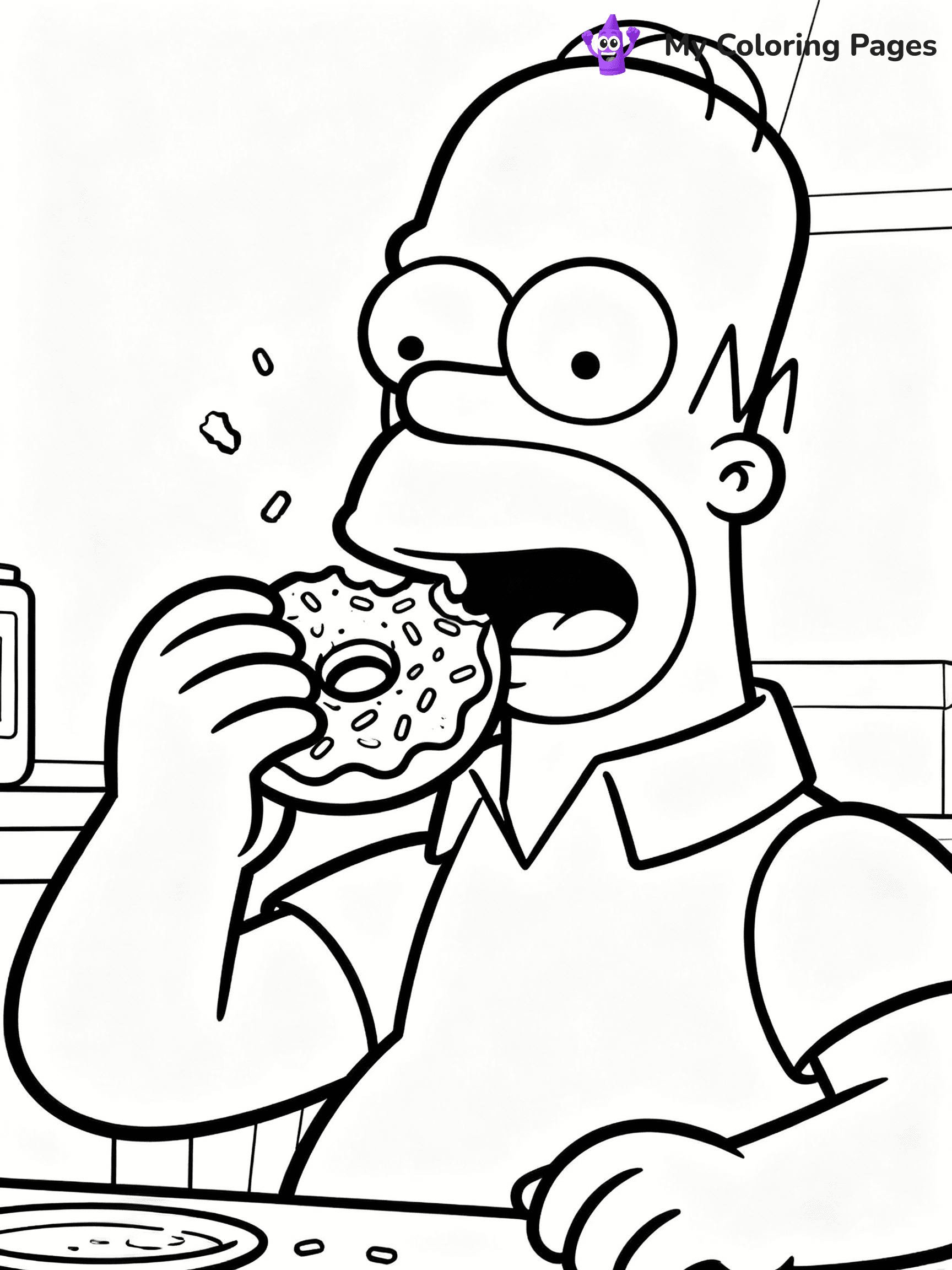 Simpsons Coloring Pages - 20