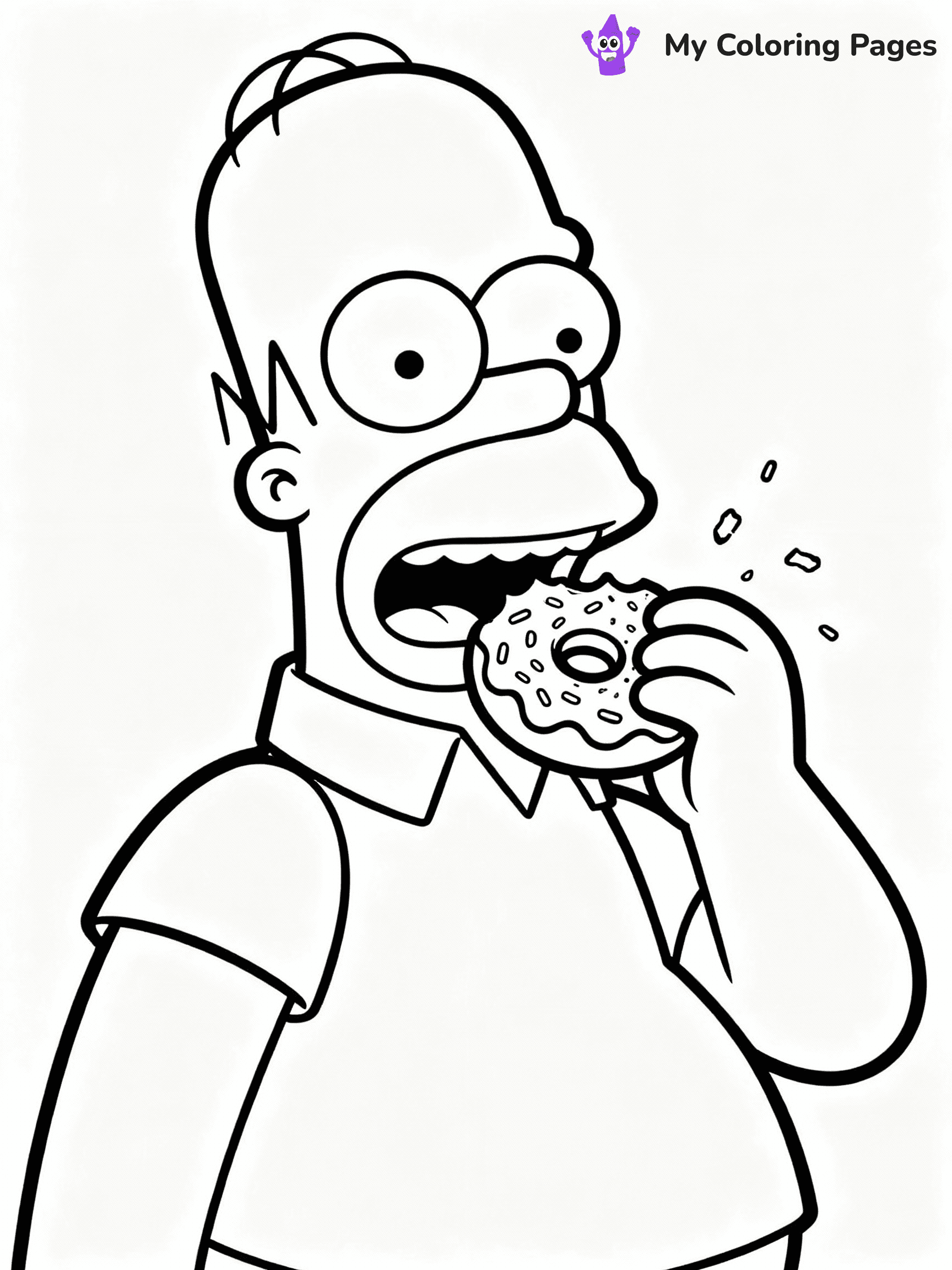 Simpsons Coloring Pages - 18