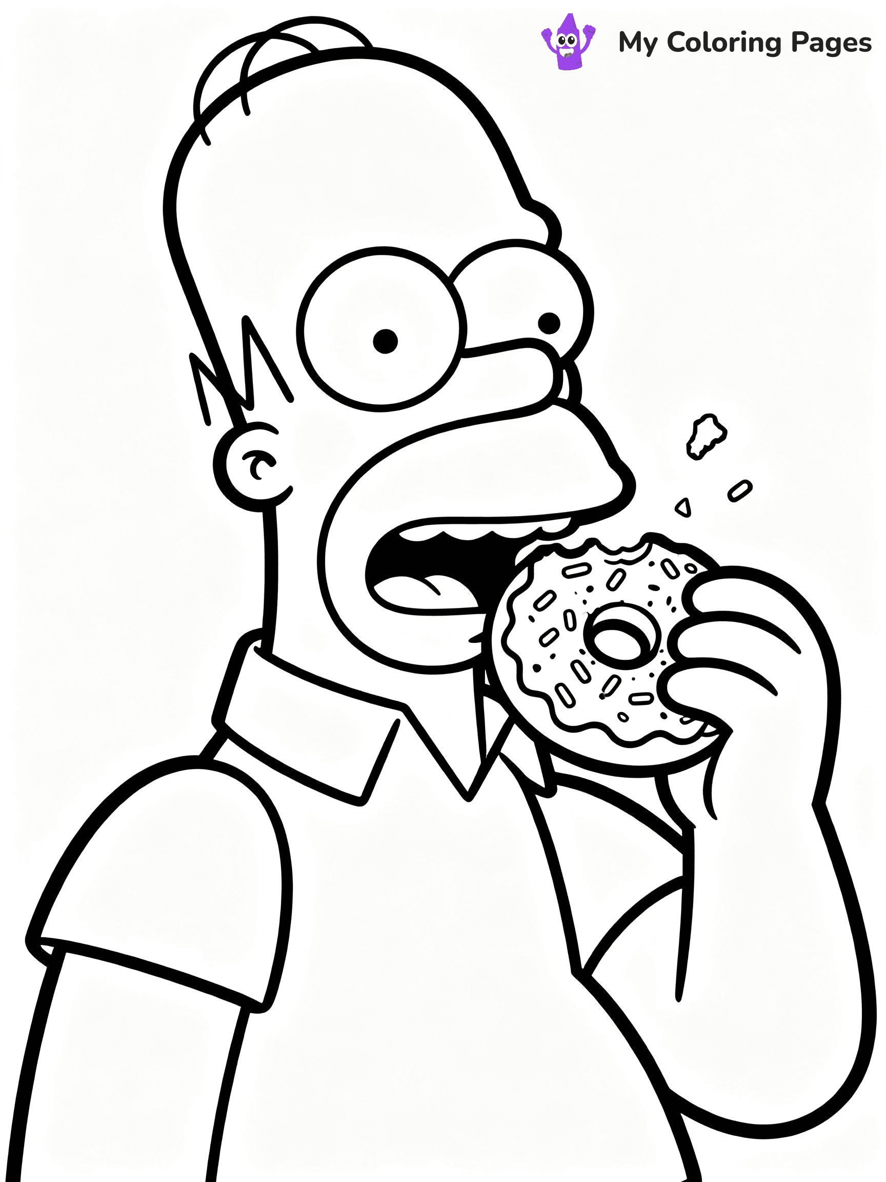 Simpsons Coloring Pages - 15