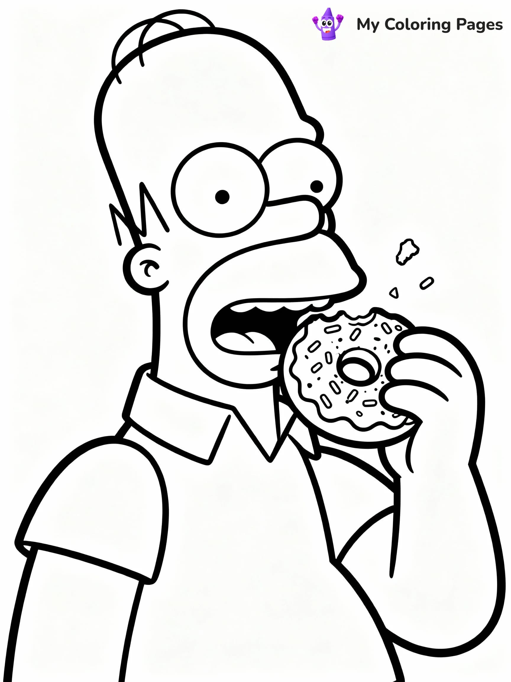 Simpsons Coloring Pages - 15