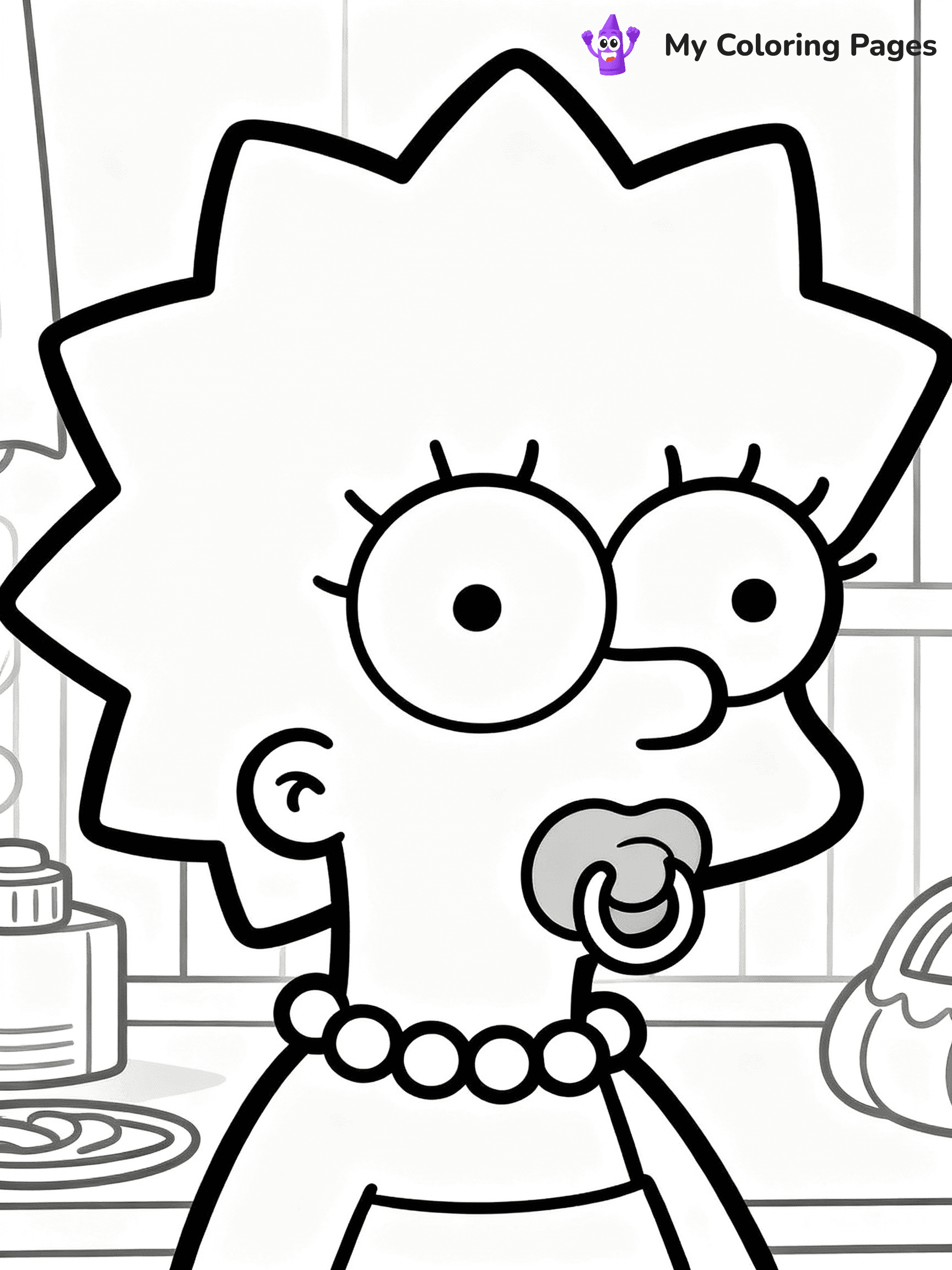 Simpsons Coloring Pages - 8