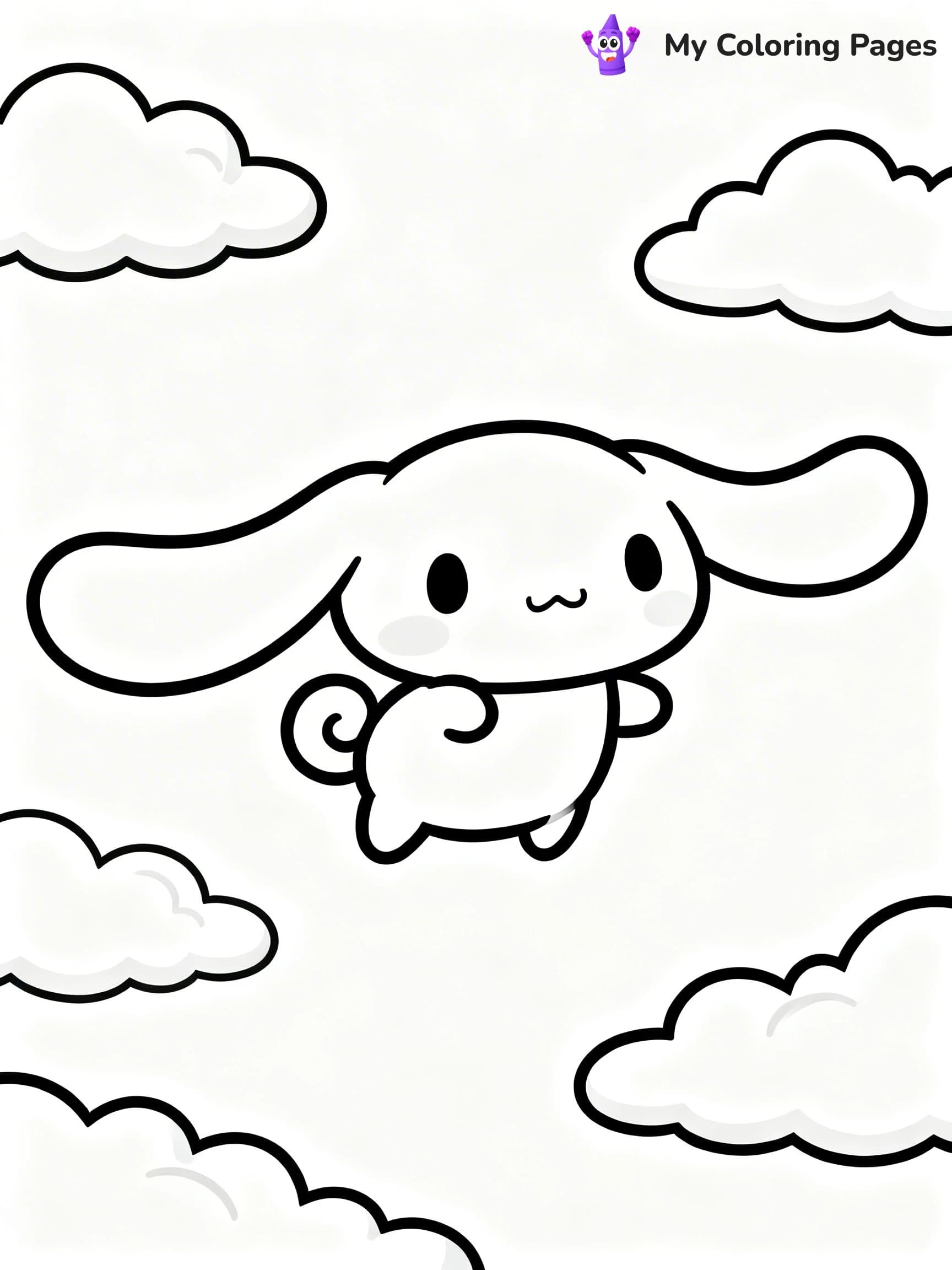 Hello Kitty Christmas Coloring Pages - 1
