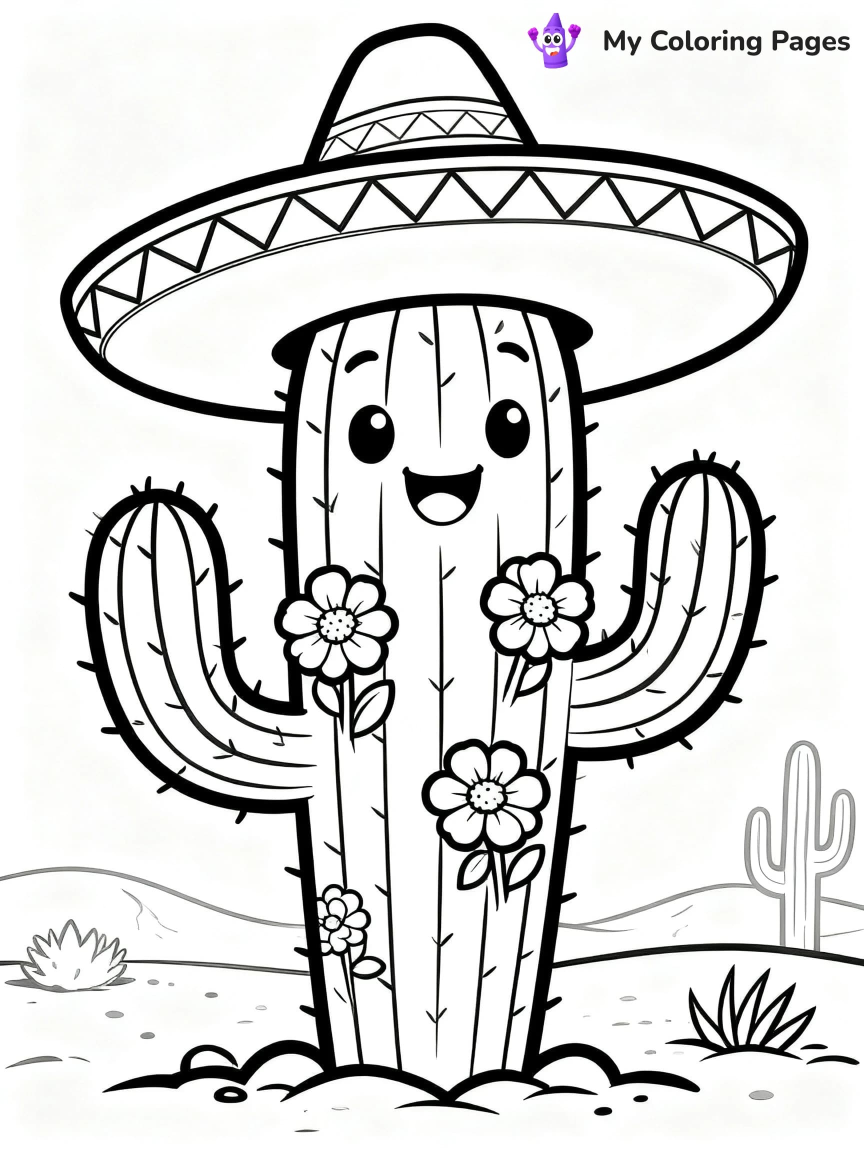 Cinco De Mayo Coloring Pages For Preschoolers - 3