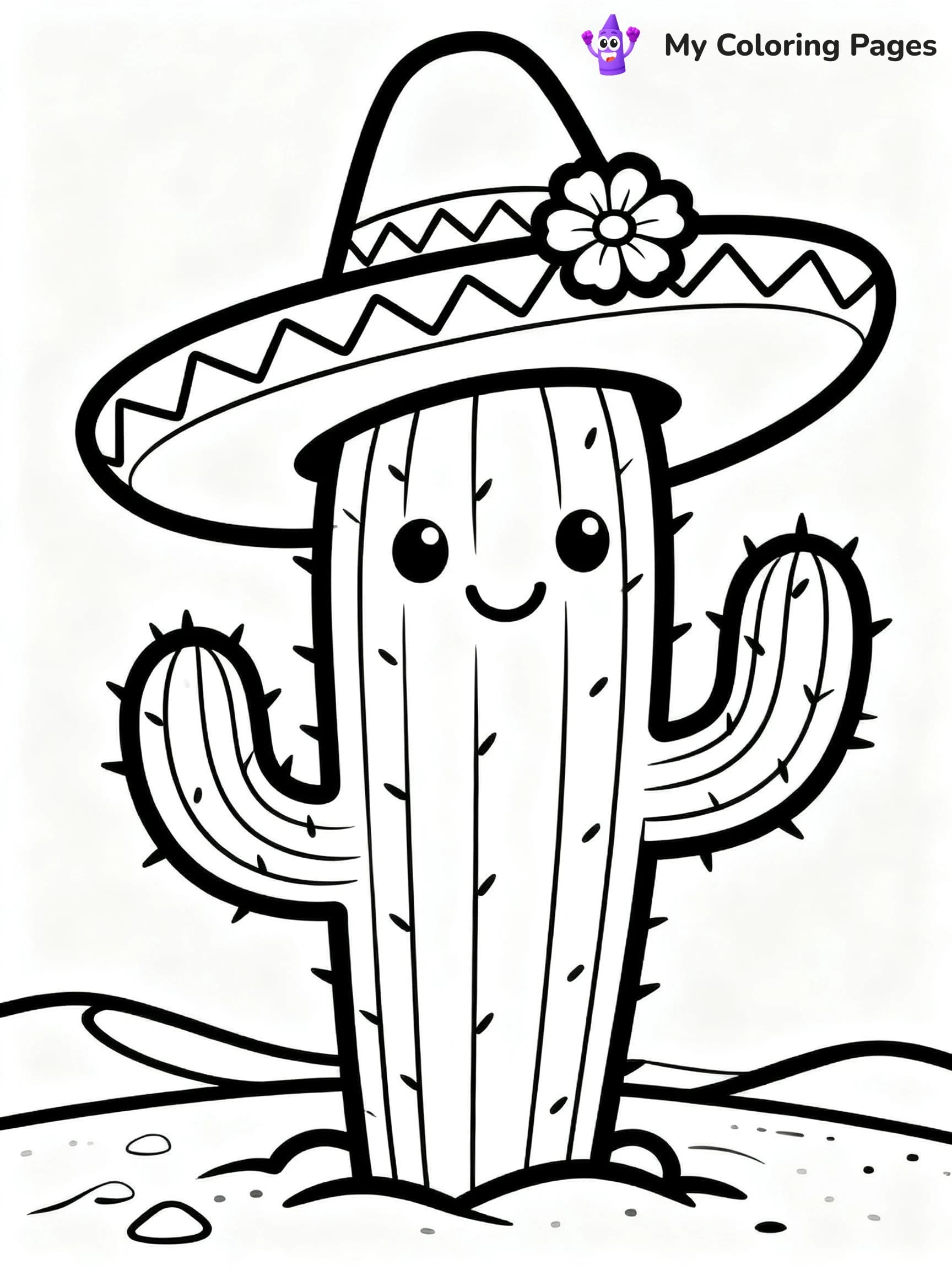 Cinco De Mayo Coloring Pages For Preschoolers - 1