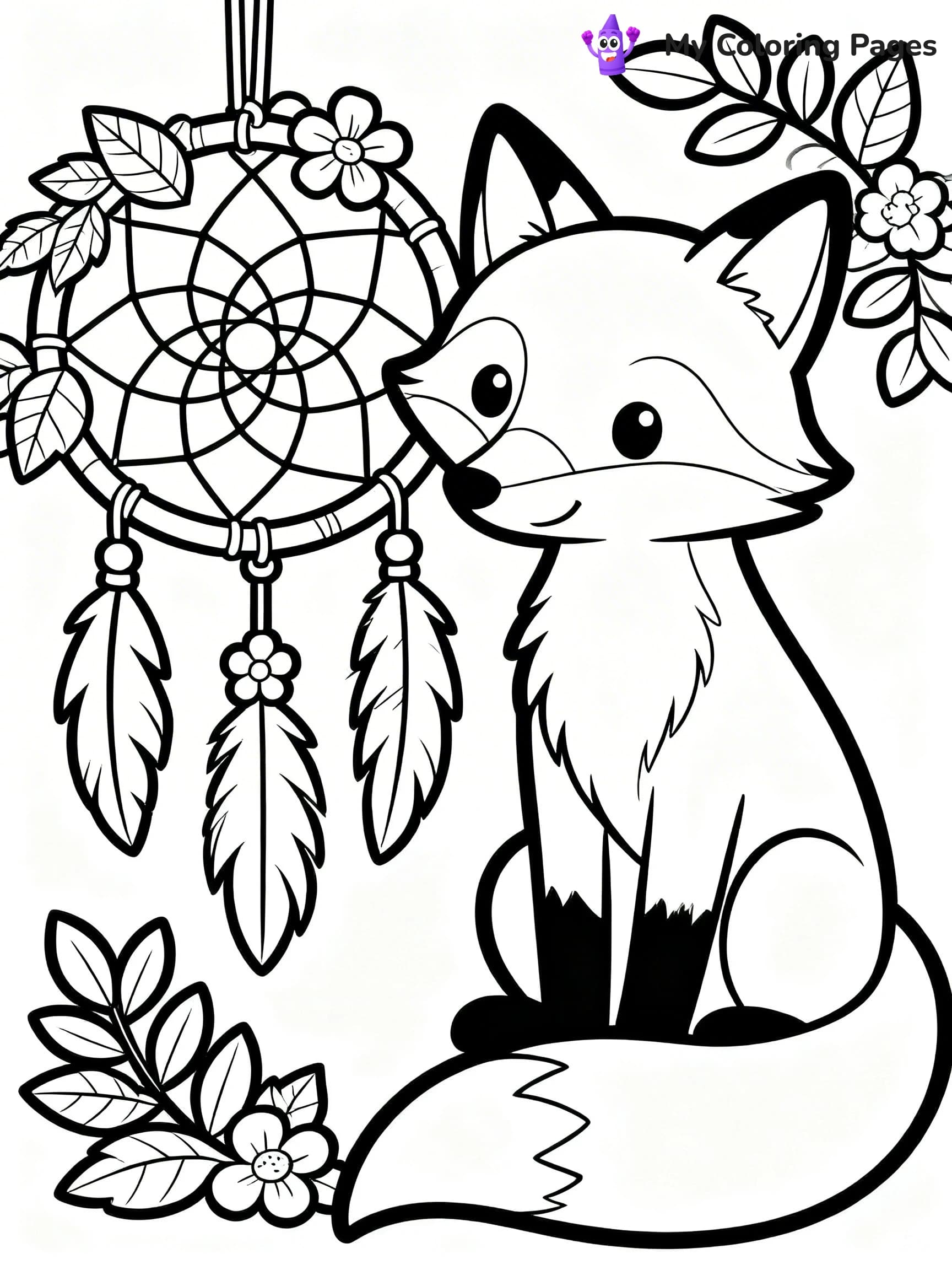 Dream Catcher Coloring Pages - 11
