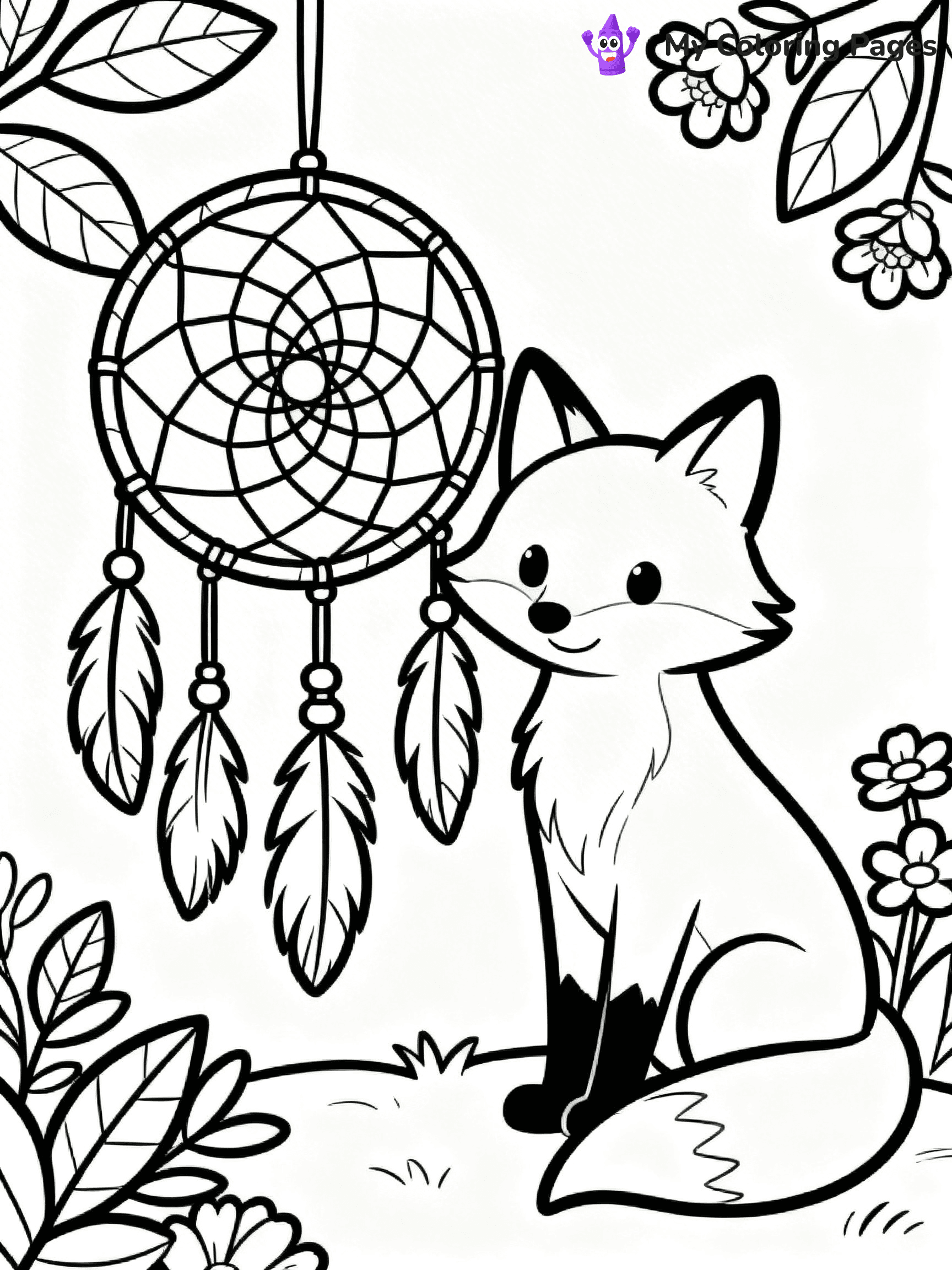 Dream Catcher Coloring Pages - 9