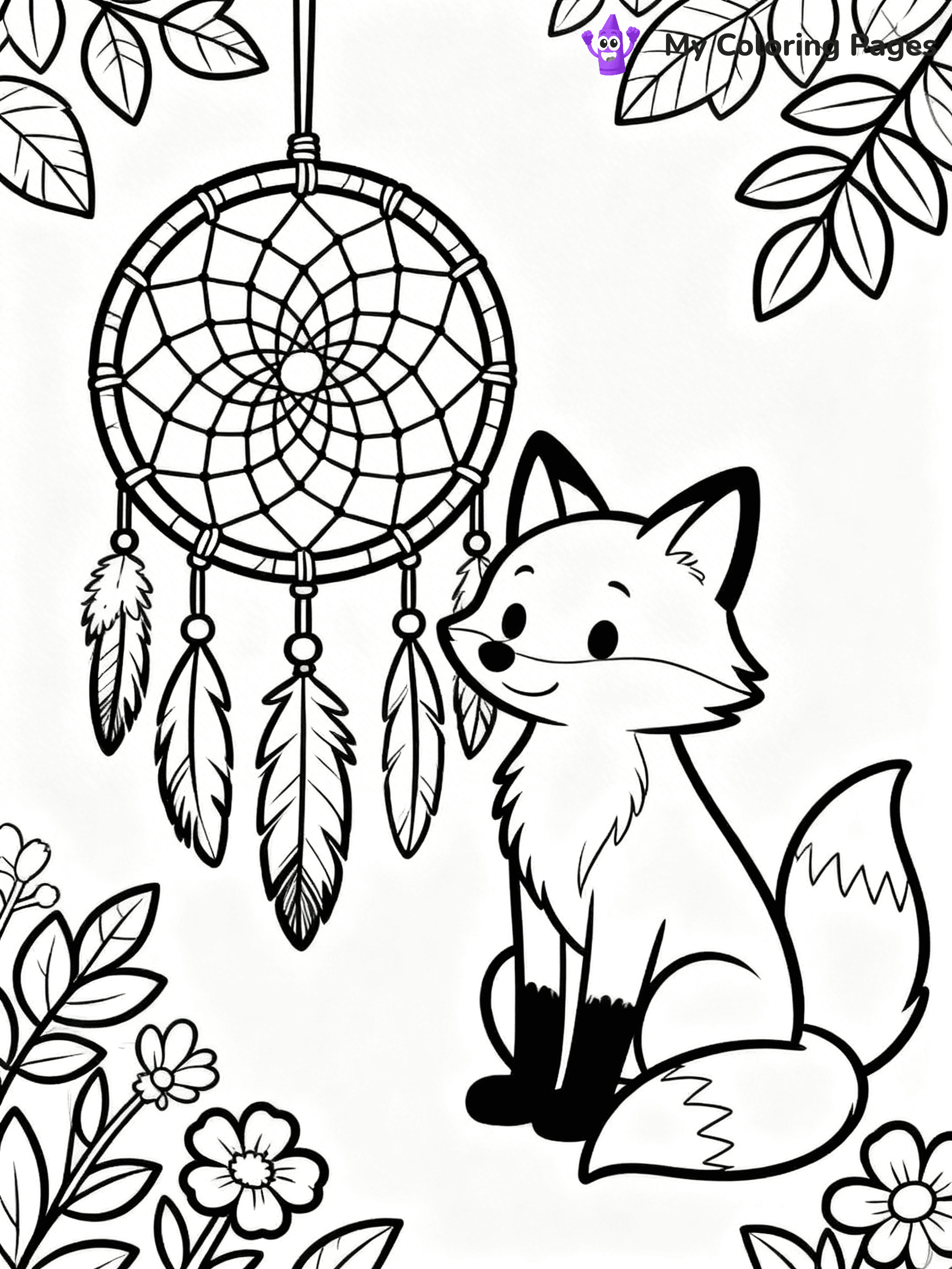 Dream Catcher Coloring Pages - 5