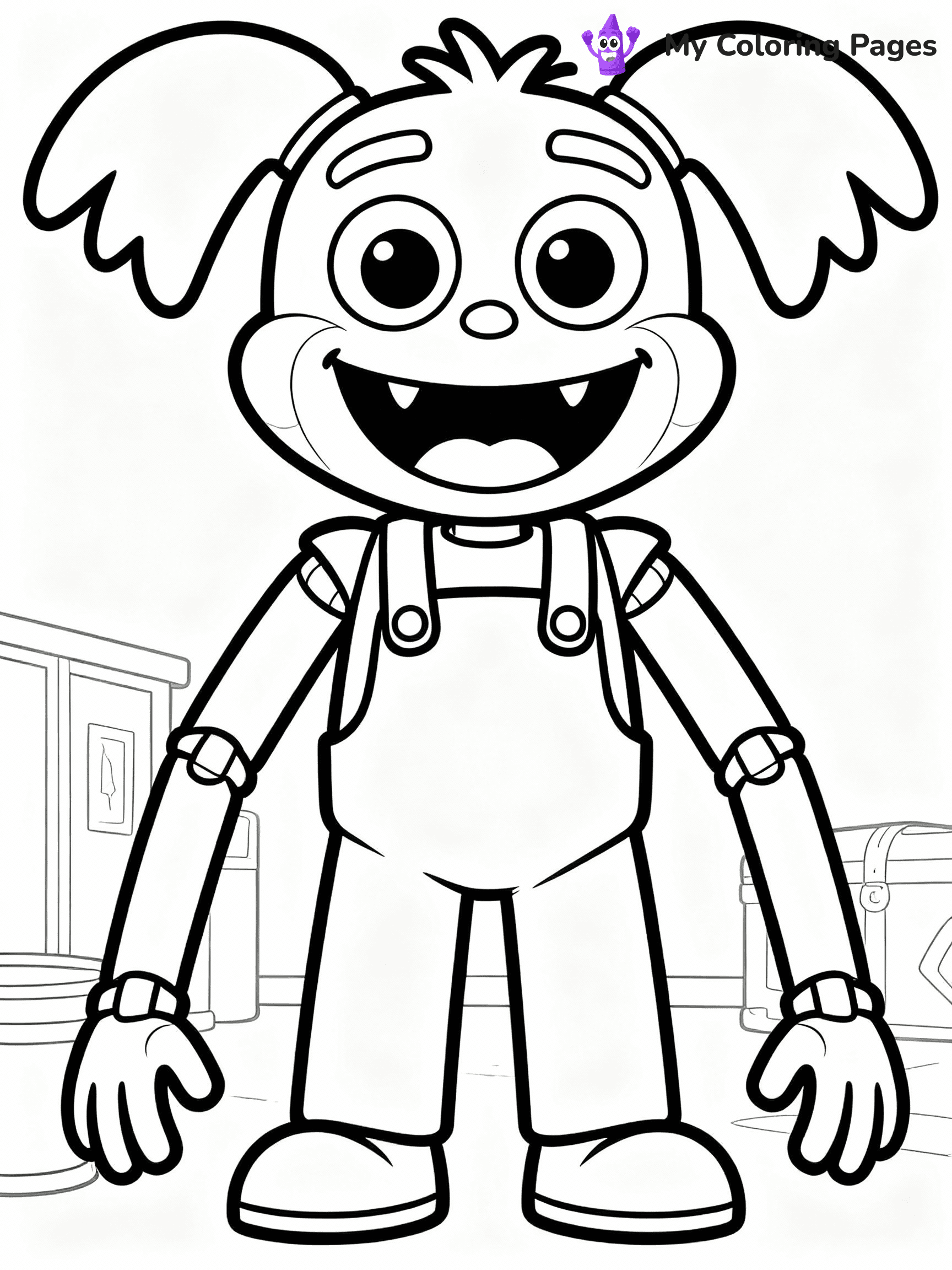 Huggy Wuggy Coloring Pages - 32