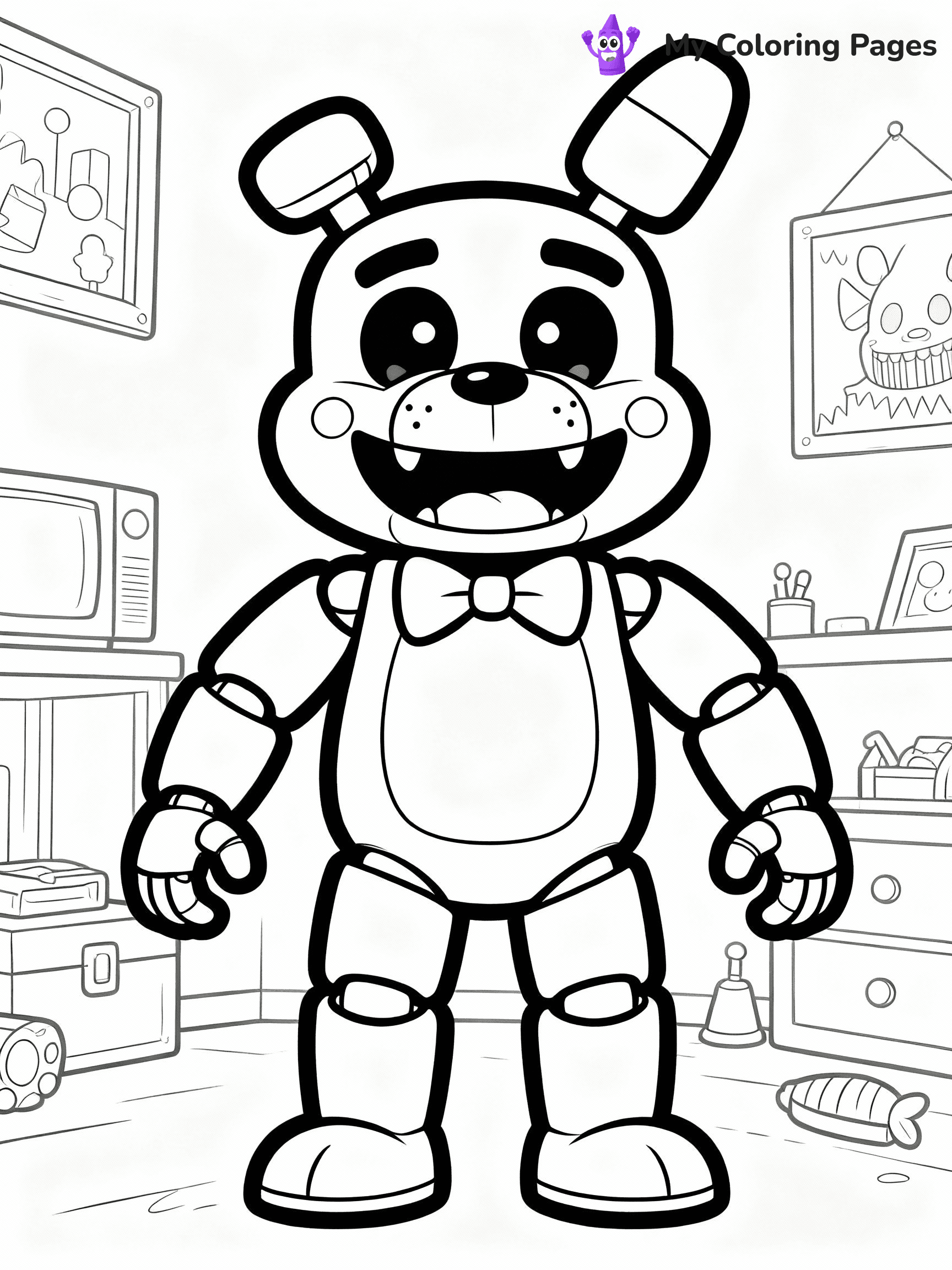 Huggy Wuggy Coloring Pages - 30