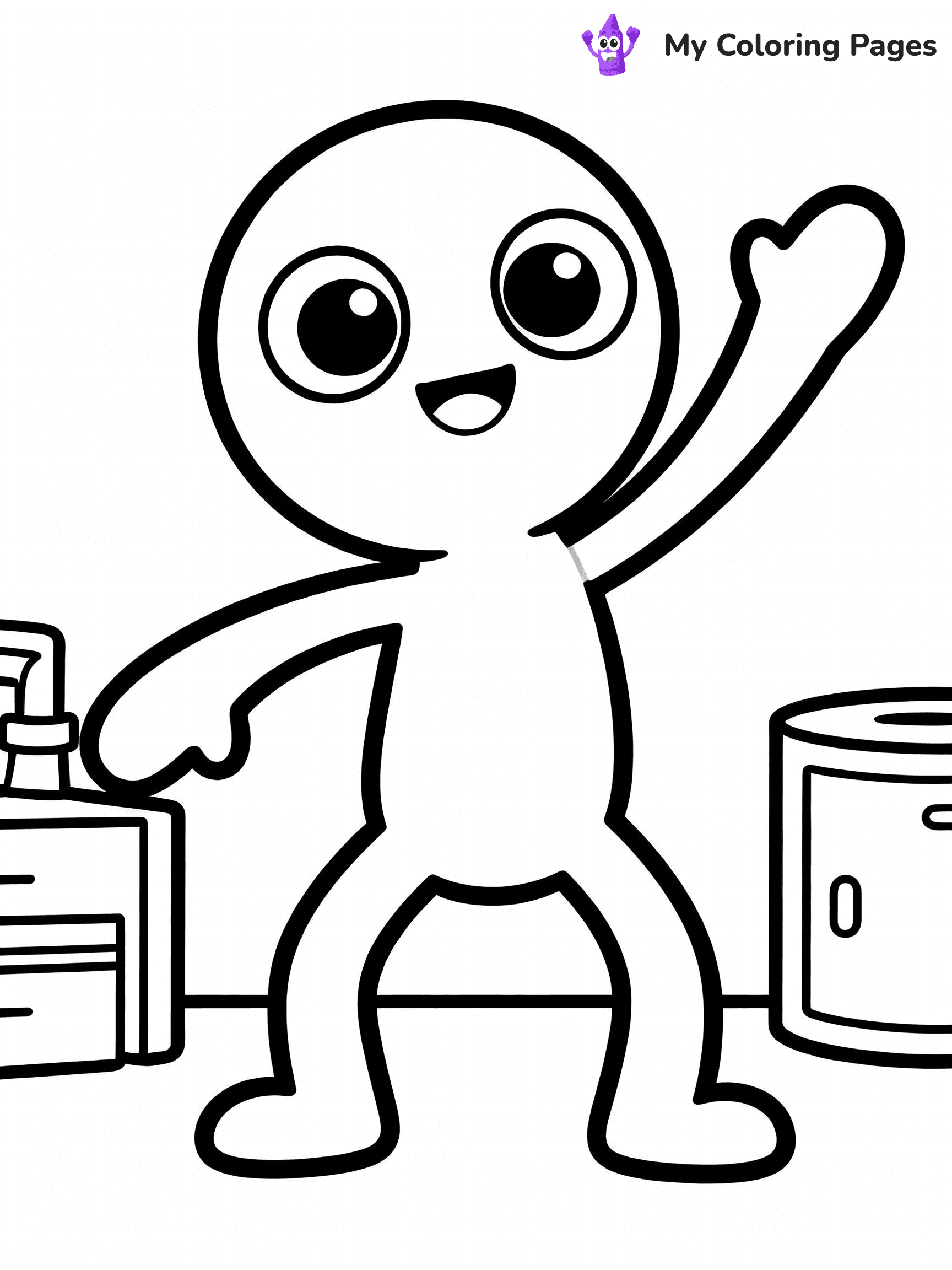 Huggy Wuggy Coloring Pages - 26