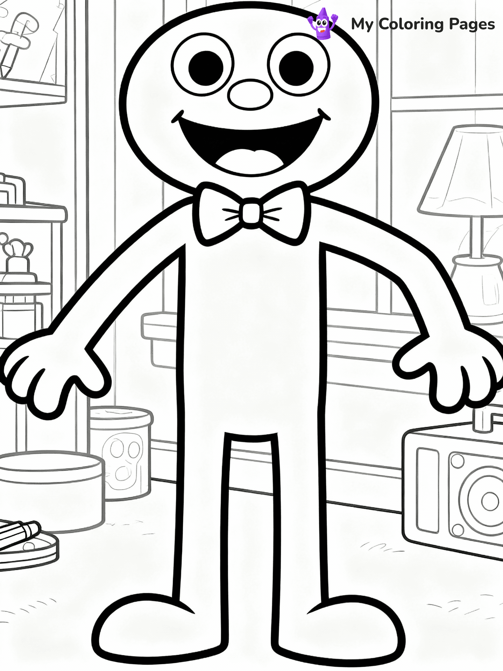 Huggy Wuggy Coloring Pages - 25