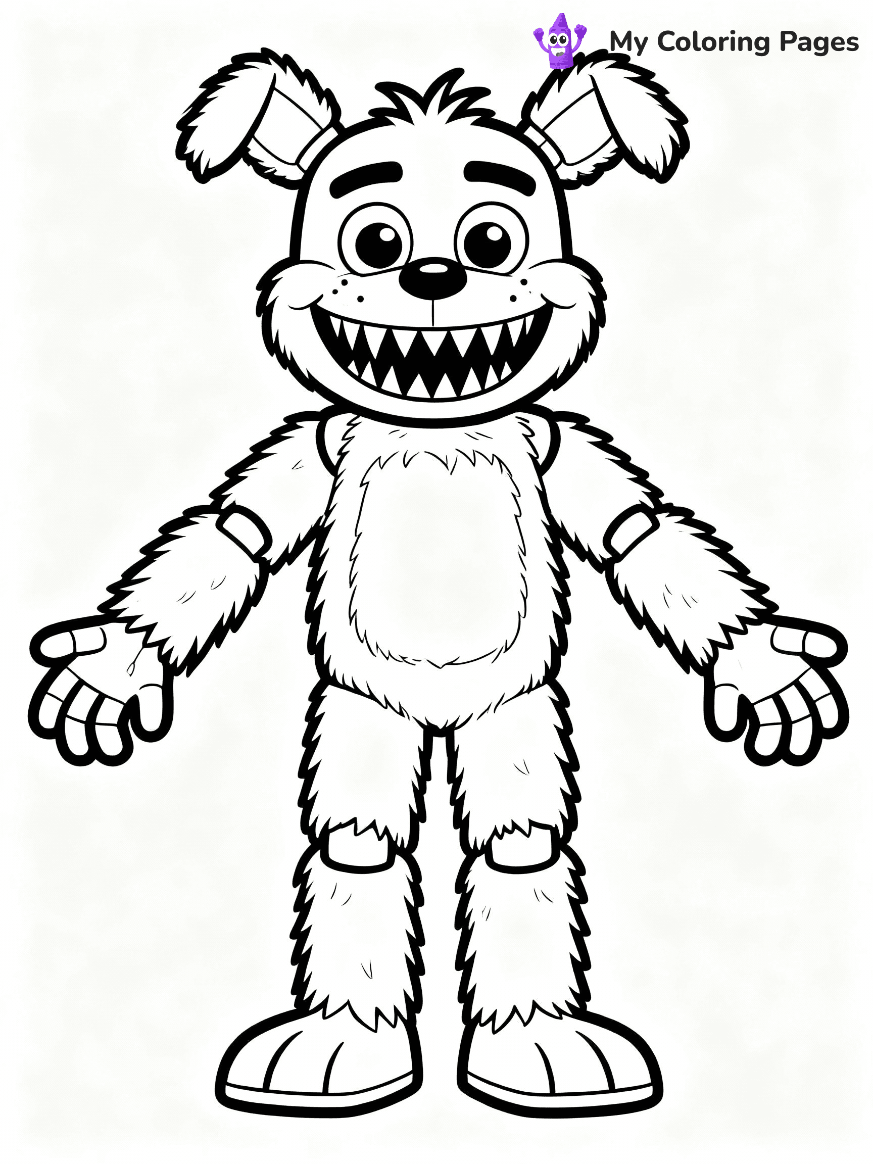 Huggy Wuggy Coloring Pages - 19