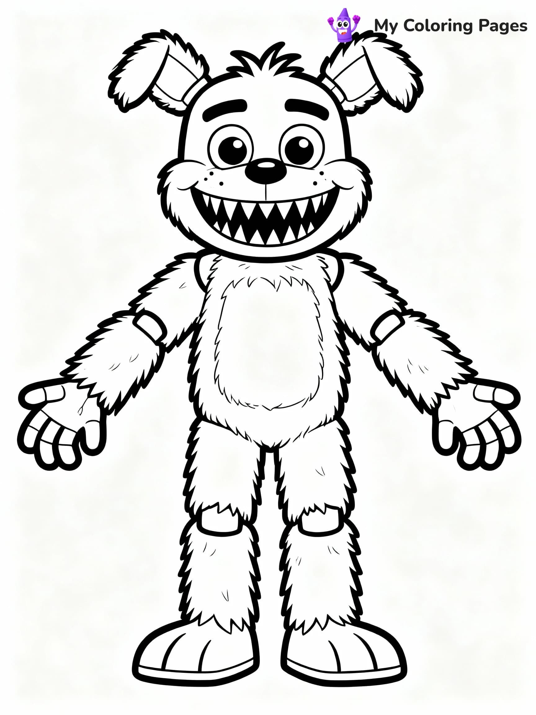 Huggy Wuggy Coloring Pages - 19