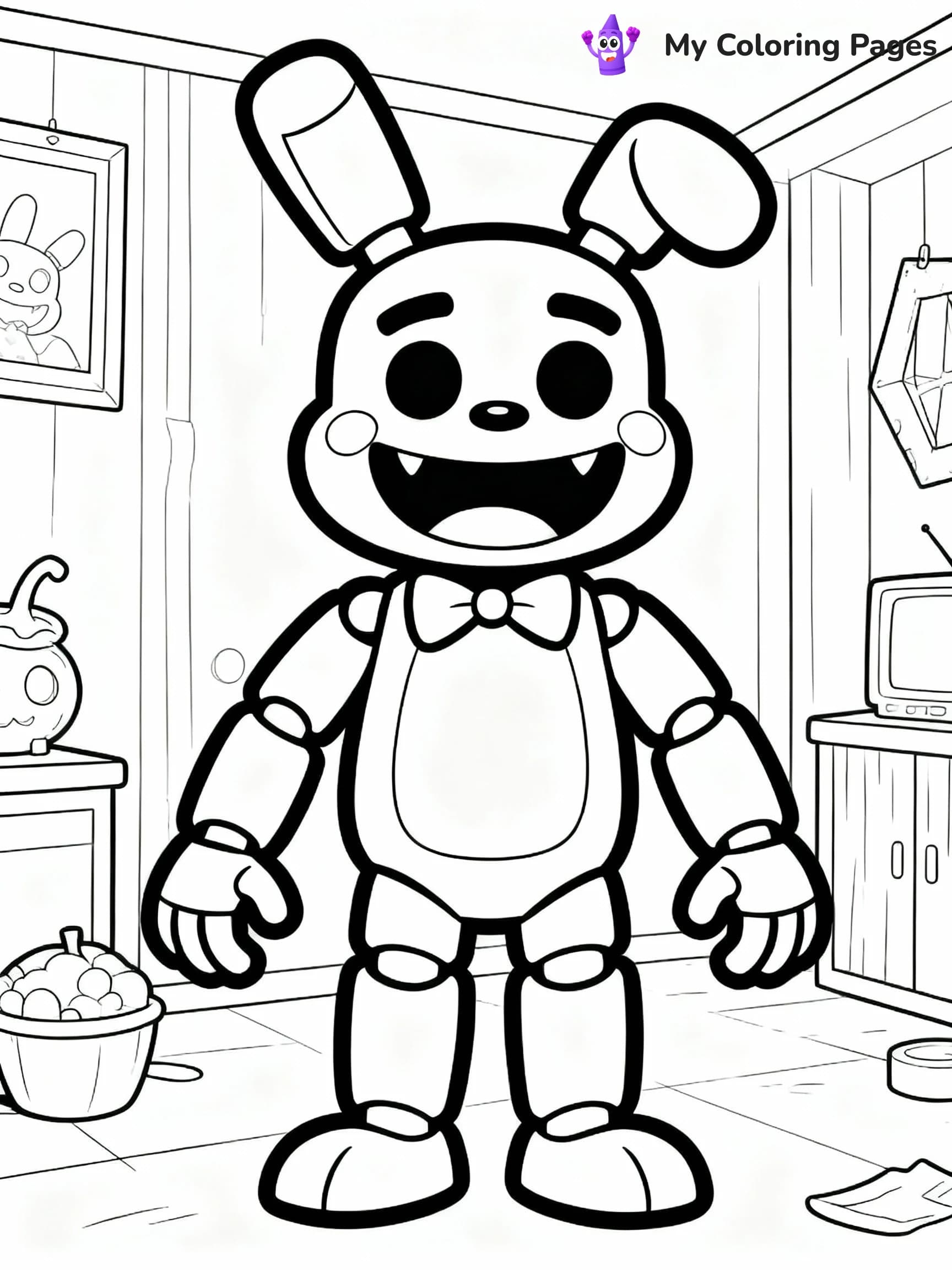Huggy Wuggy Coloring Pages - 16