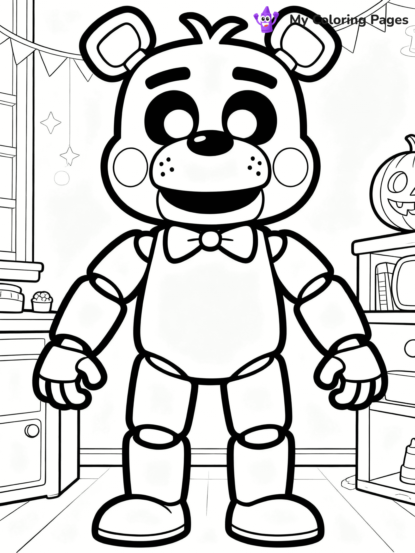 Huggy Wuggy Coloring Pages - 15