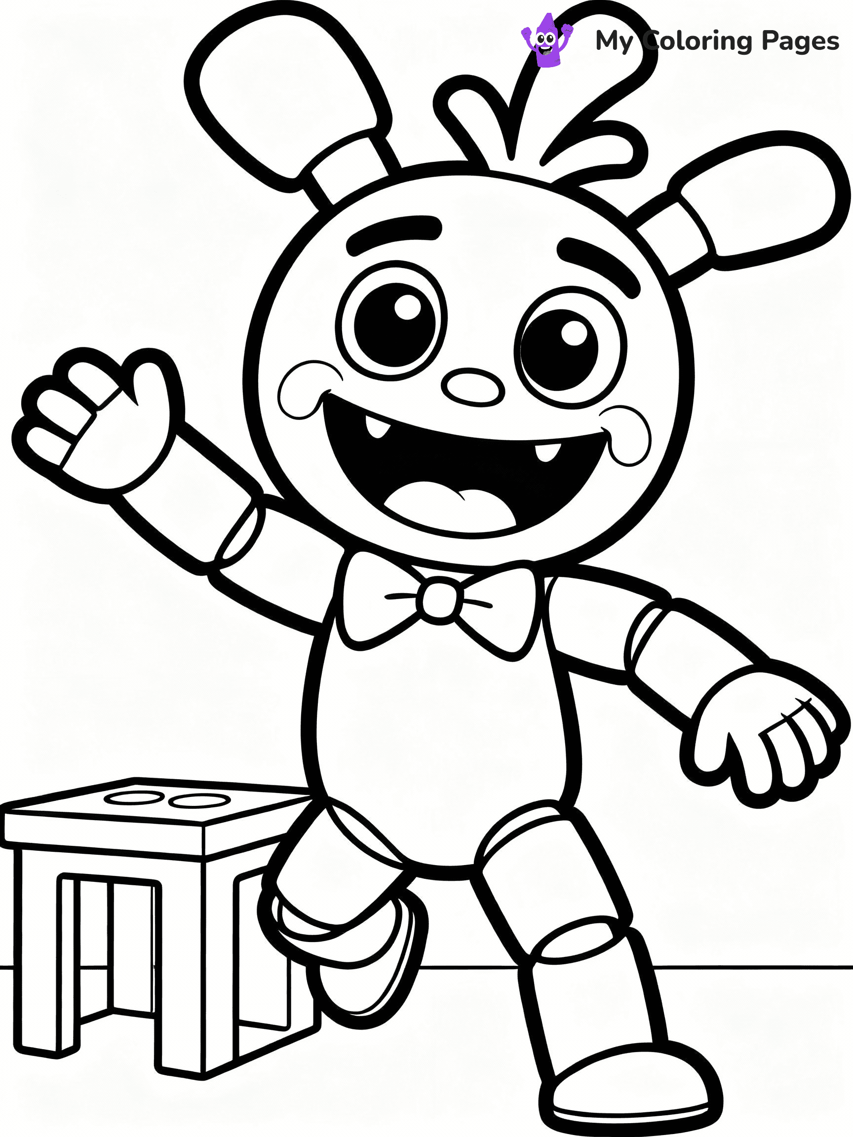Huggy Wuggy Coloring Pages - 14