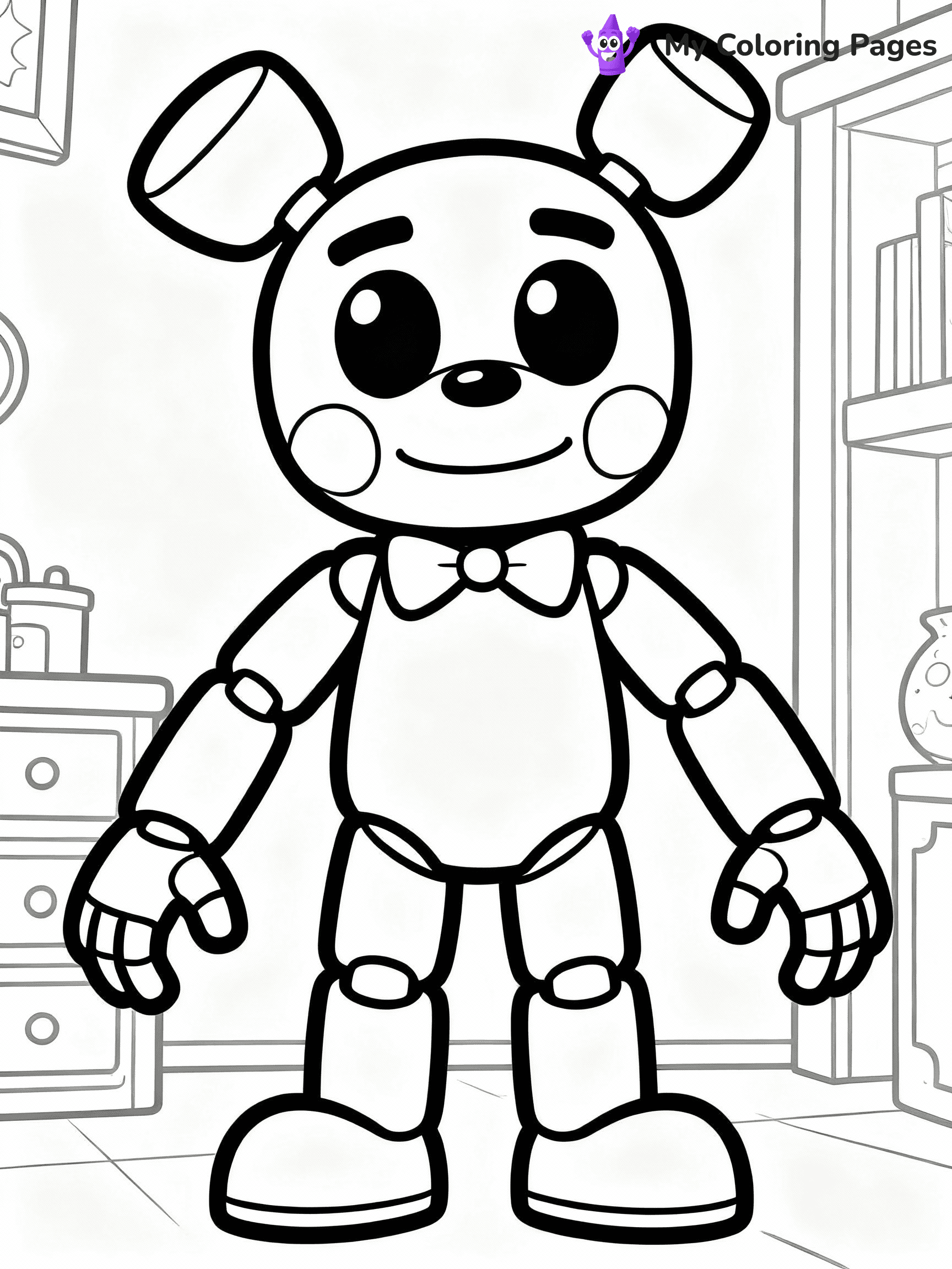 Huggy Wuggy Coloring Pages - 12