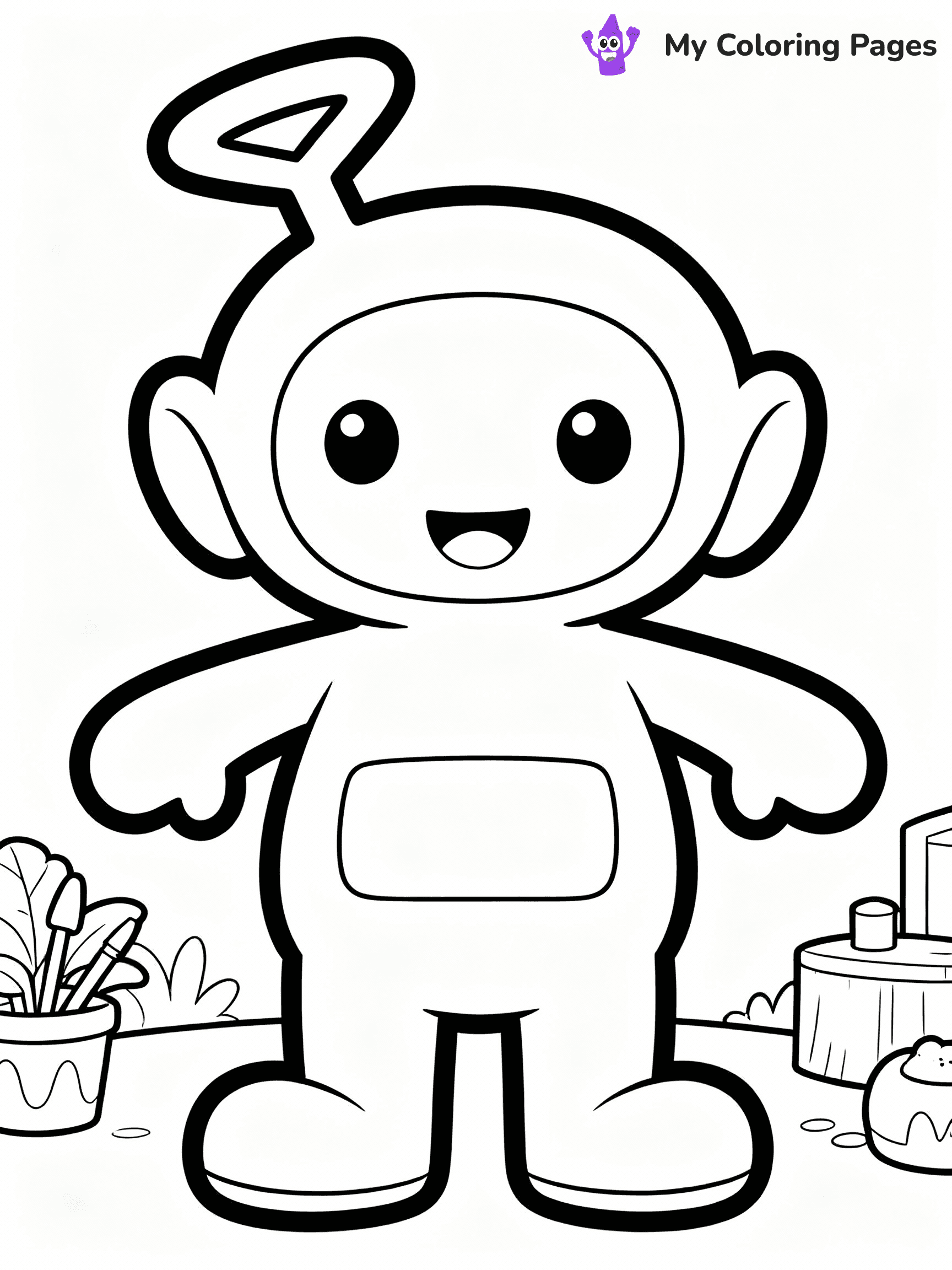 Huggy Wuggy Coloring Pages - 11