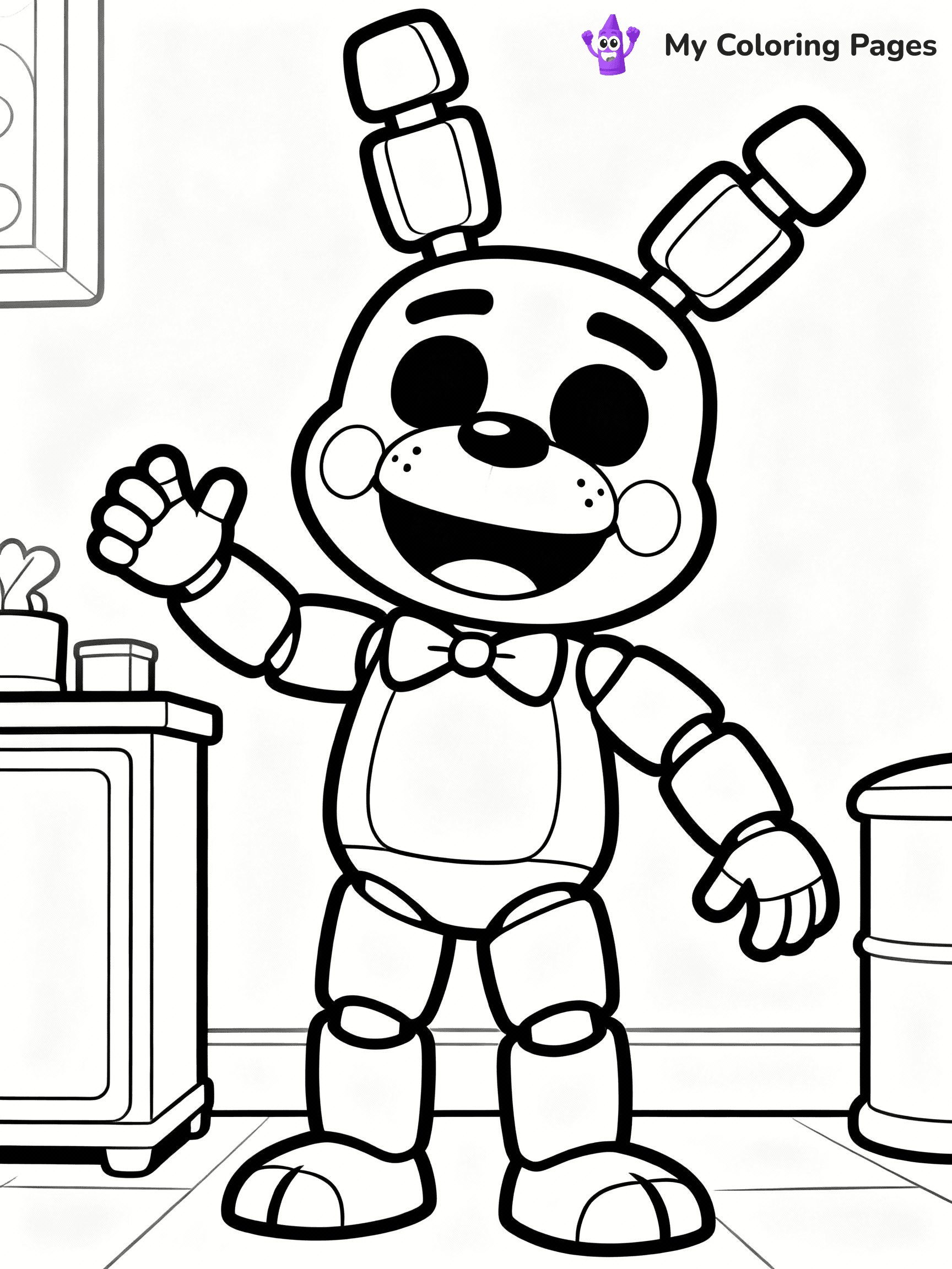 Huggy Wuggy Coloring Pages - 10