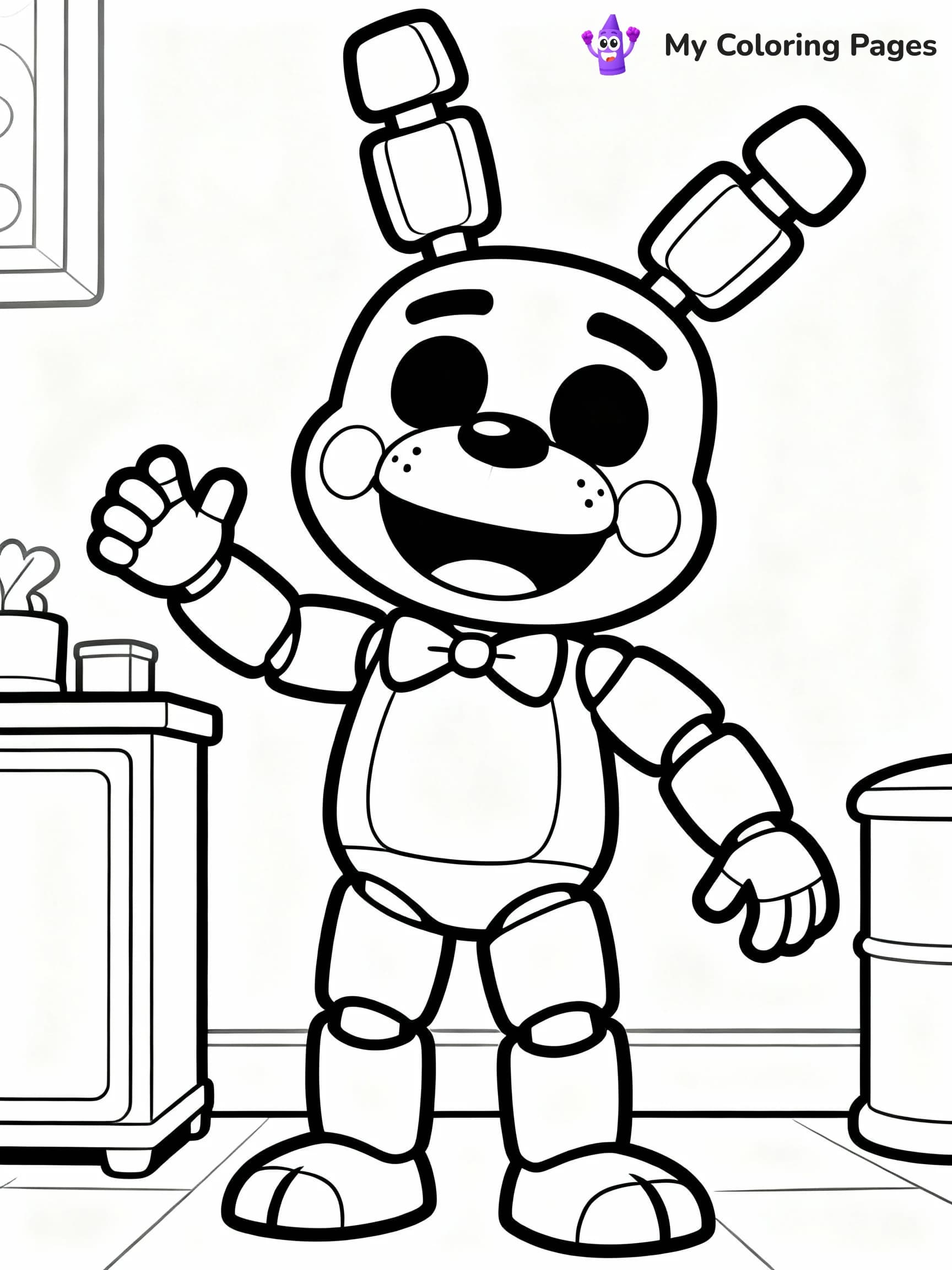 Huggy Wuggy Coloring Pages - 10
