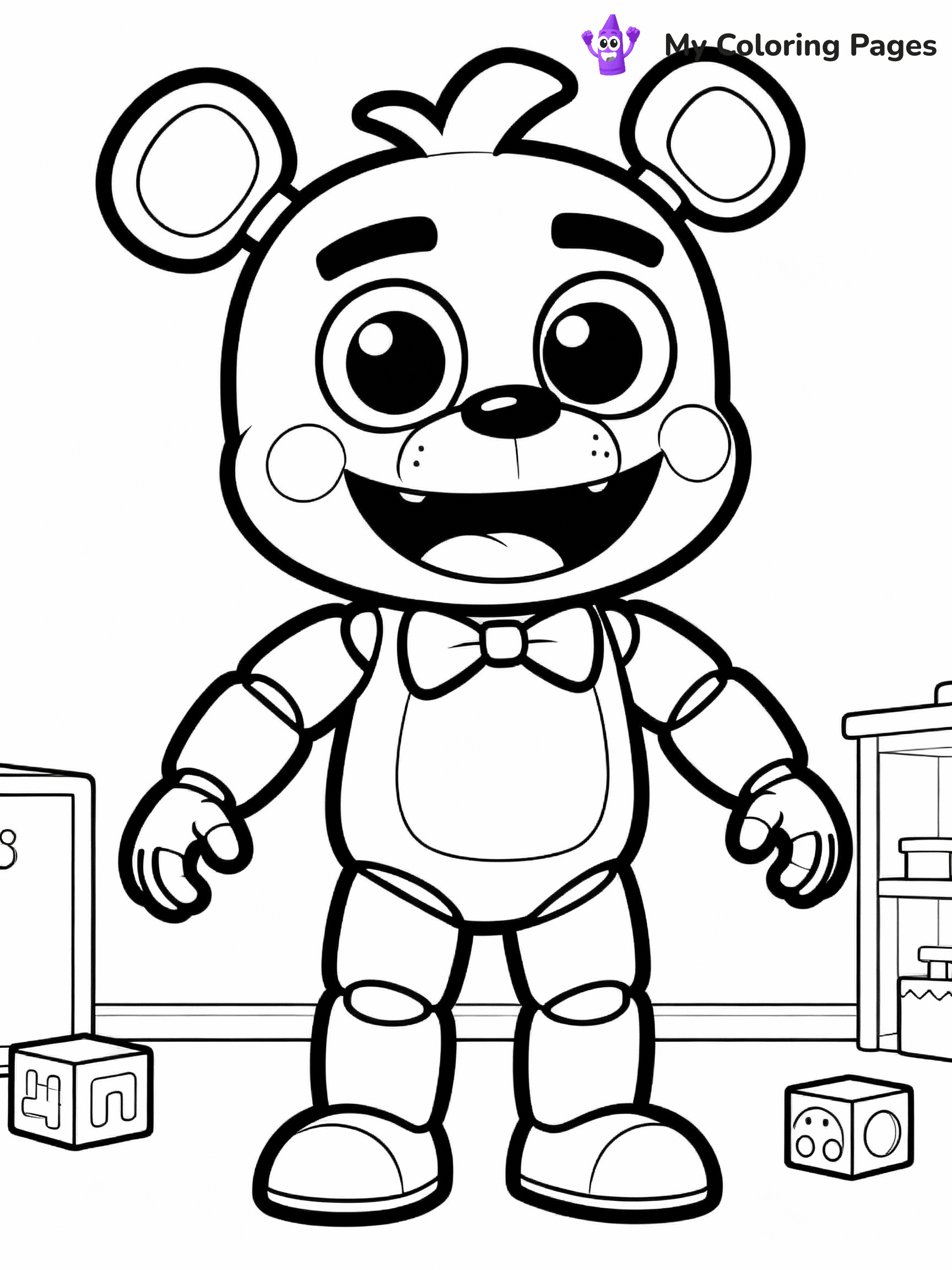 Huggy Wuggy Coloring Pages - 9