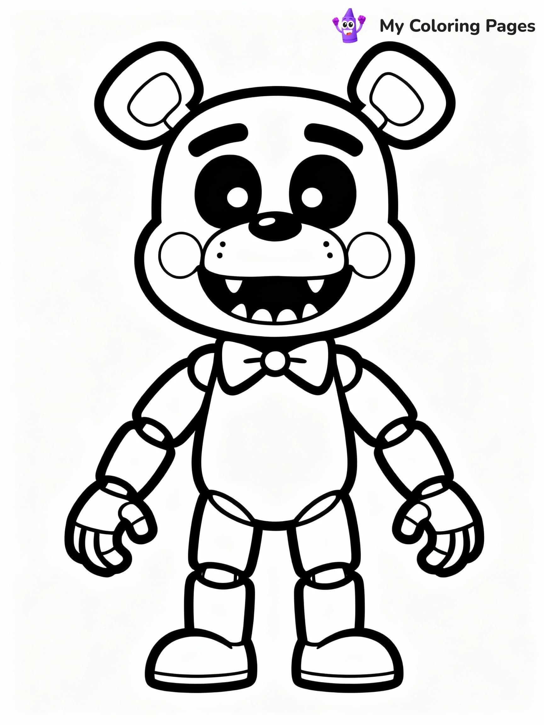 Huggy Wuggy Coloring Pages - 8