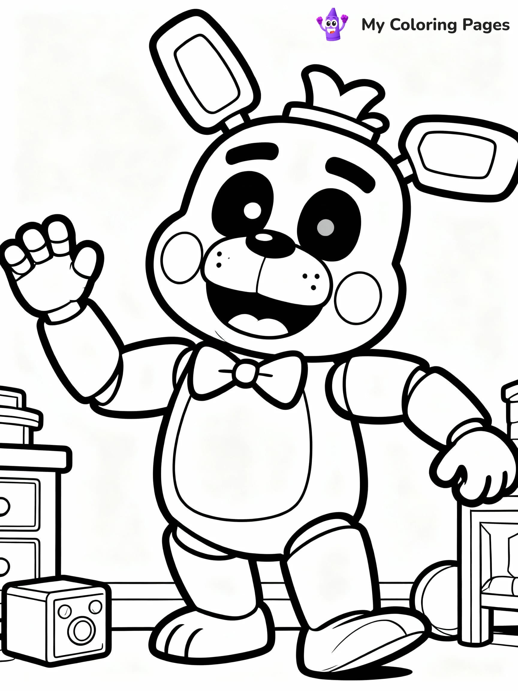 Huggy Wuggy Coloring Pages - 7