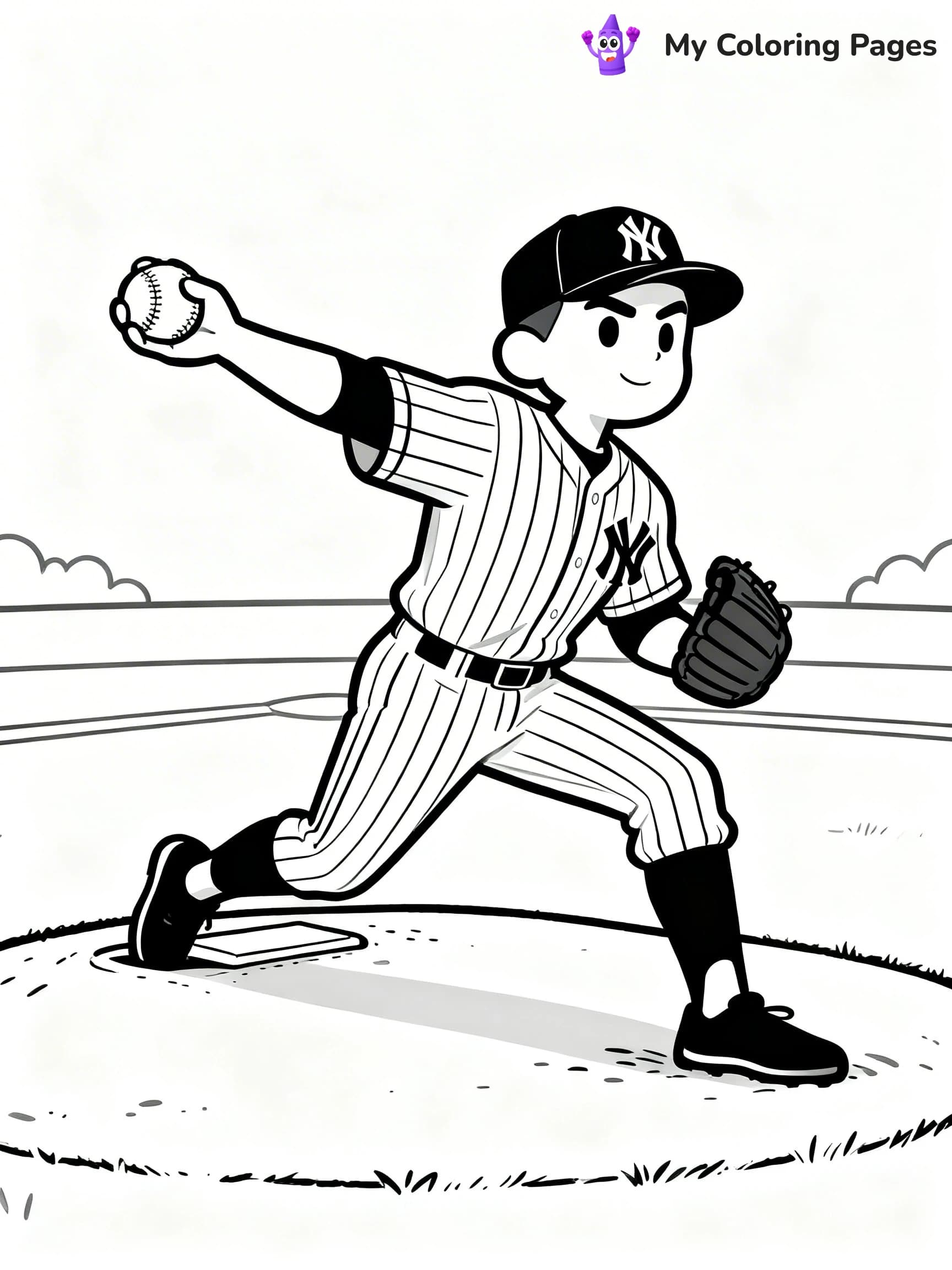 Yankees Coloring Pages - 24