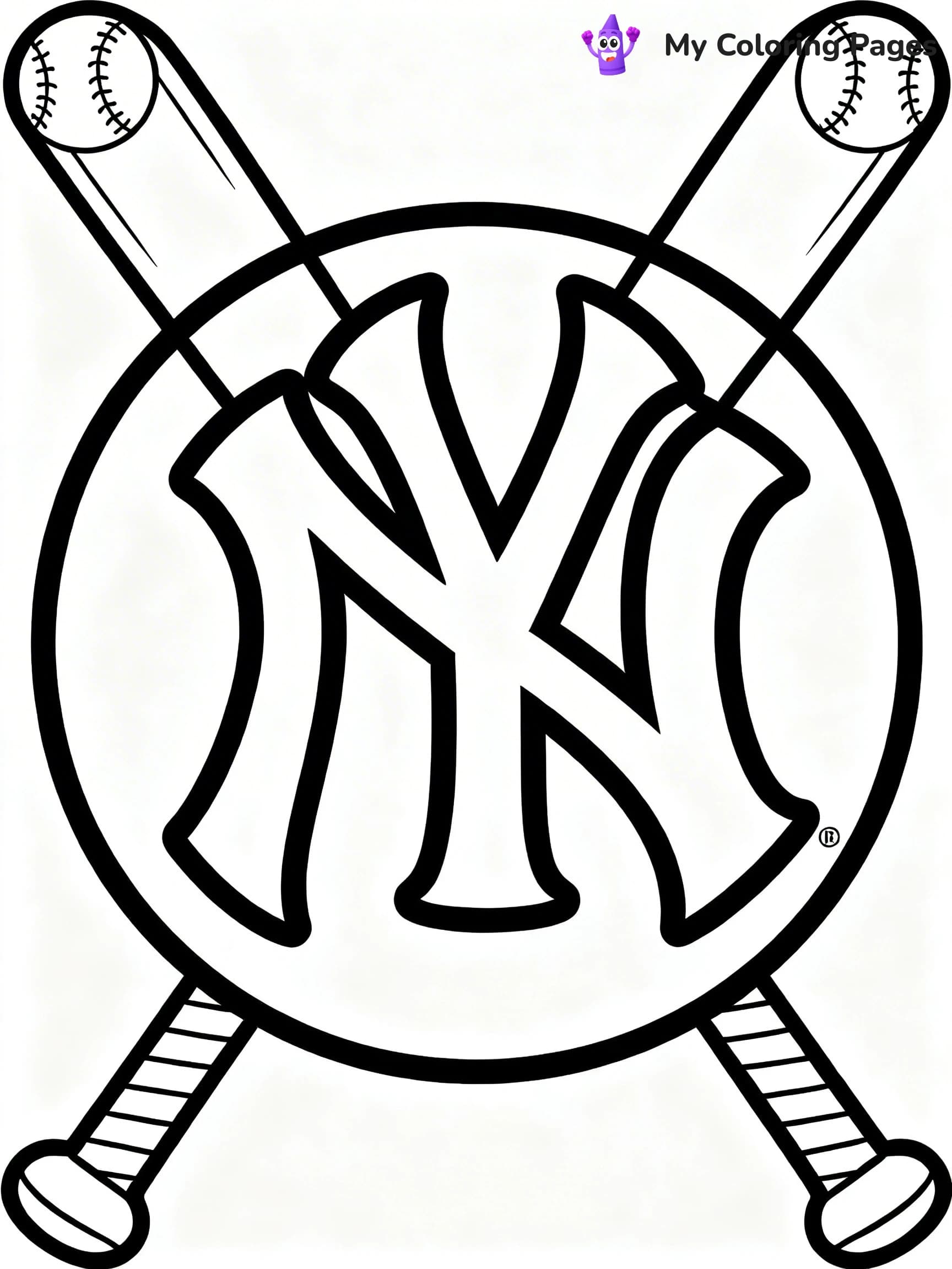 Yankees Coloring Pages - 20