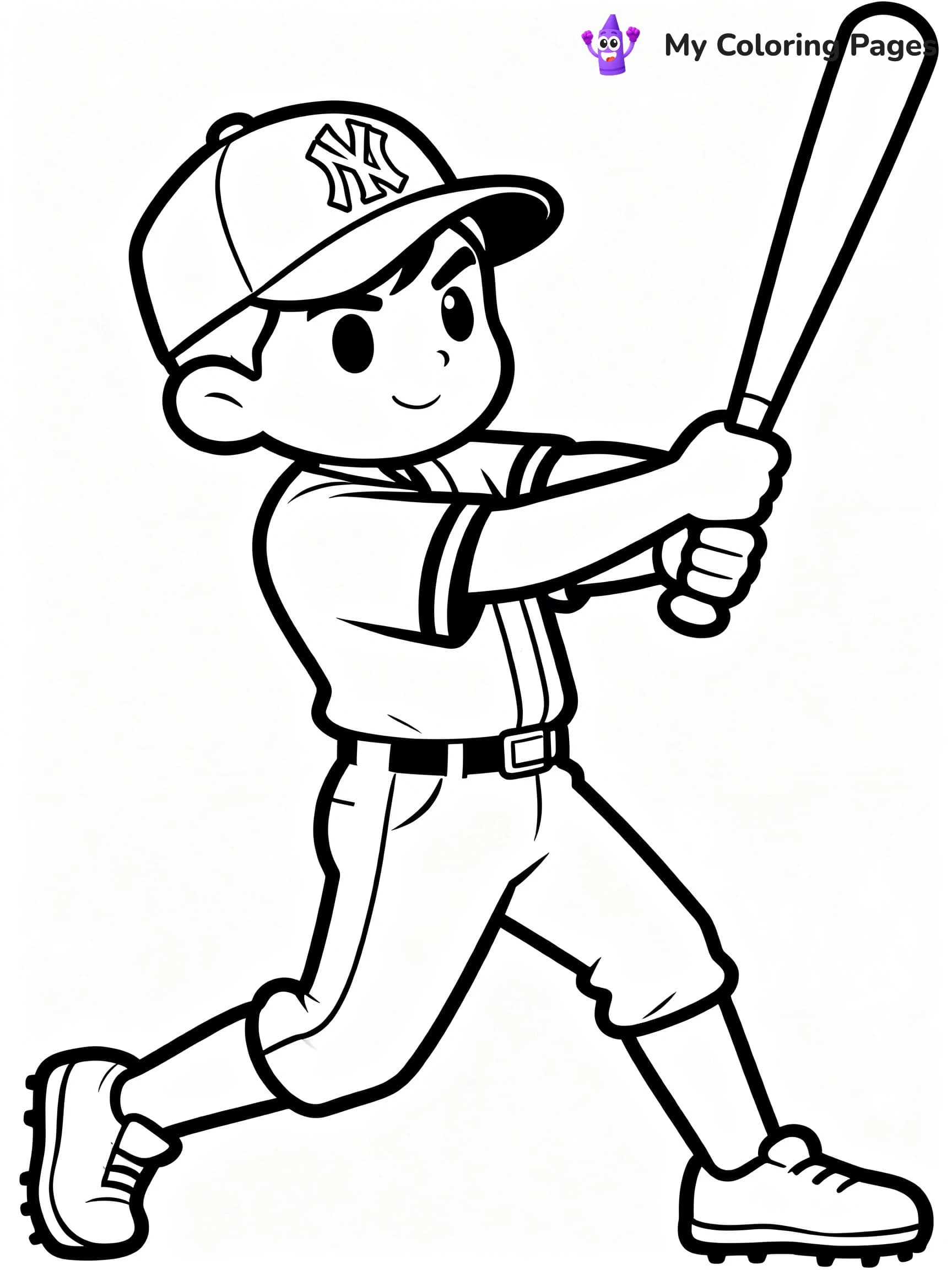 Yankees Coloring Pages - 7