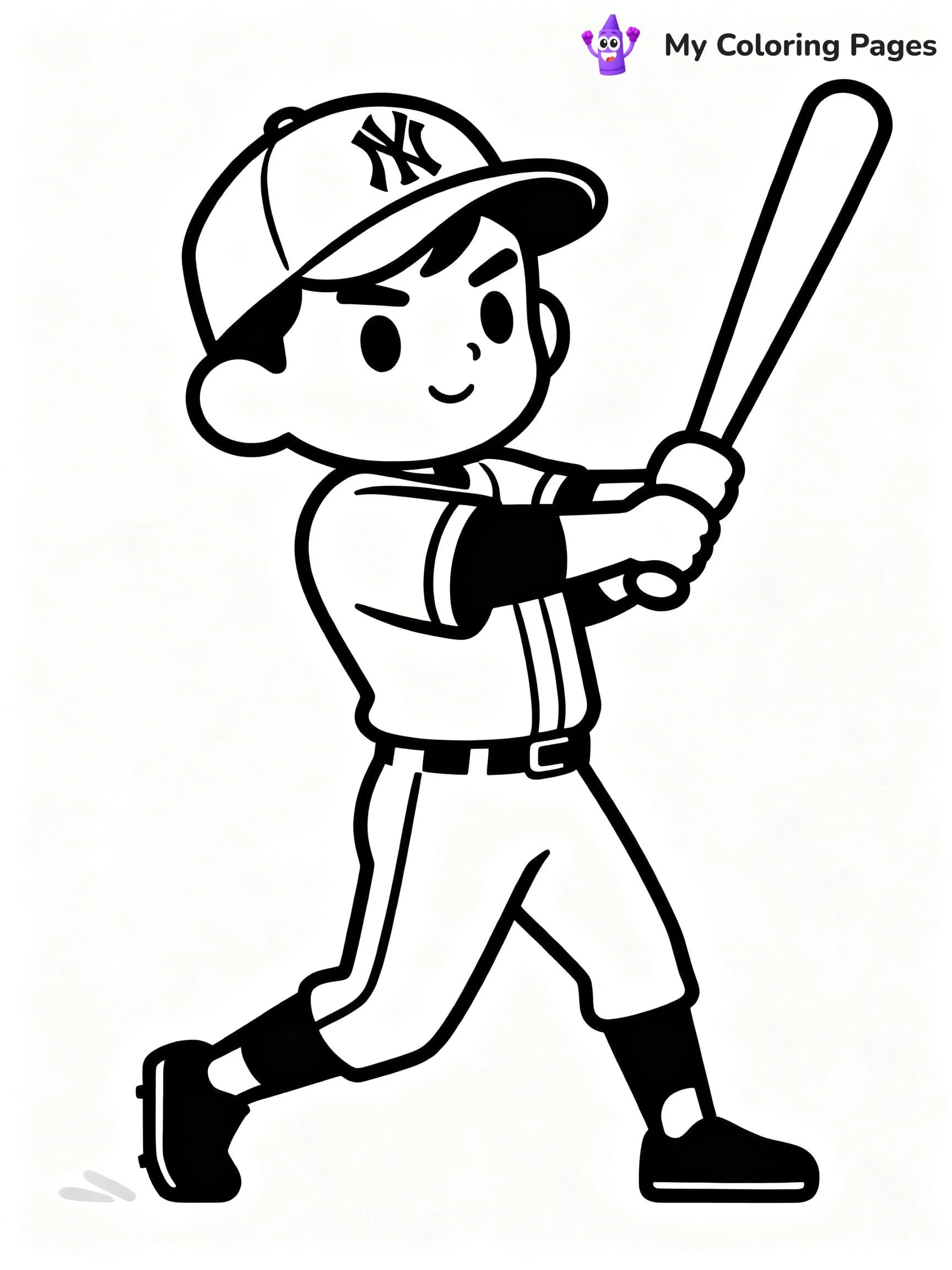 Yankees Coloring Pages - 6