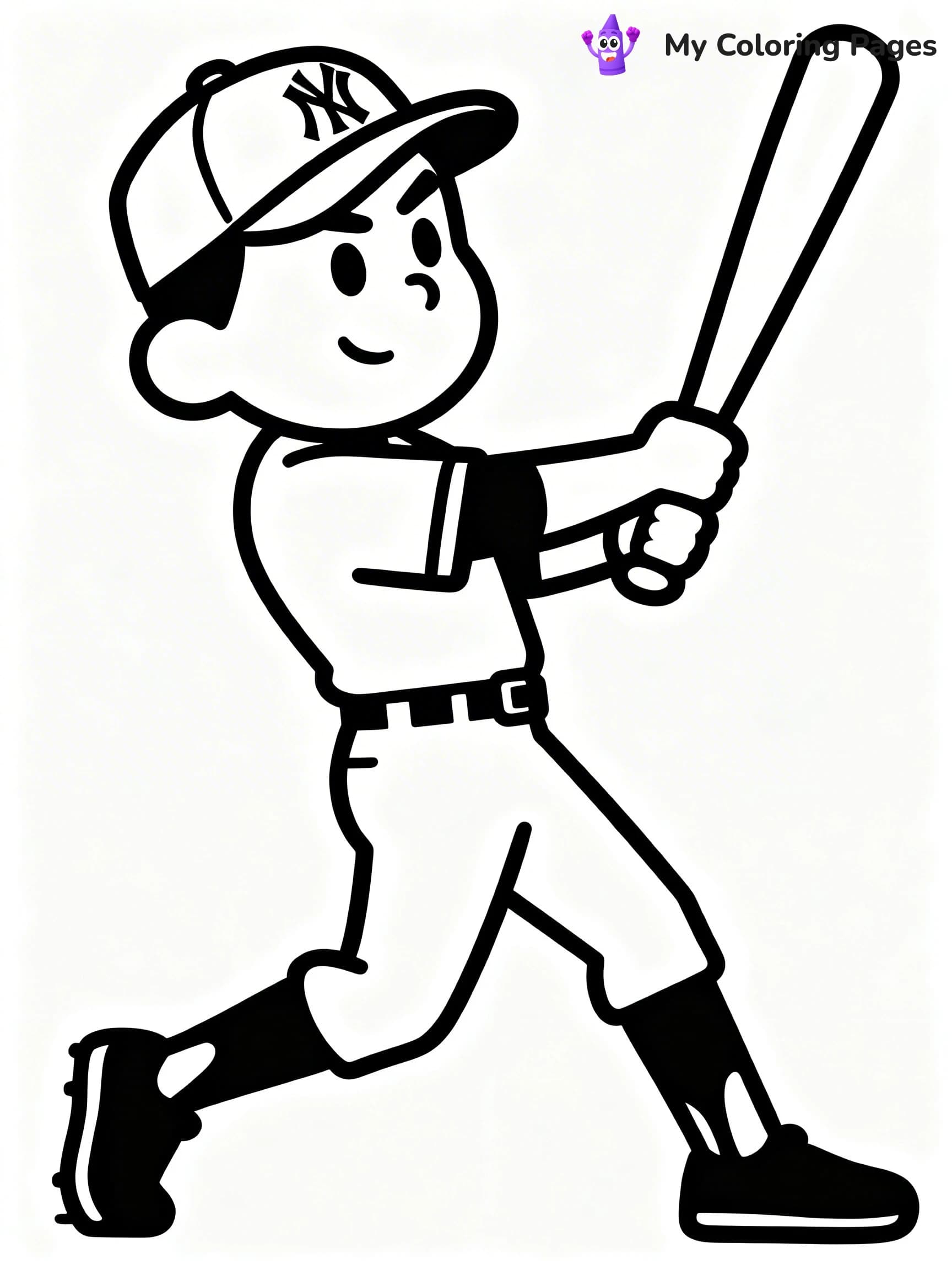 Yankees Coloring Pages - 5