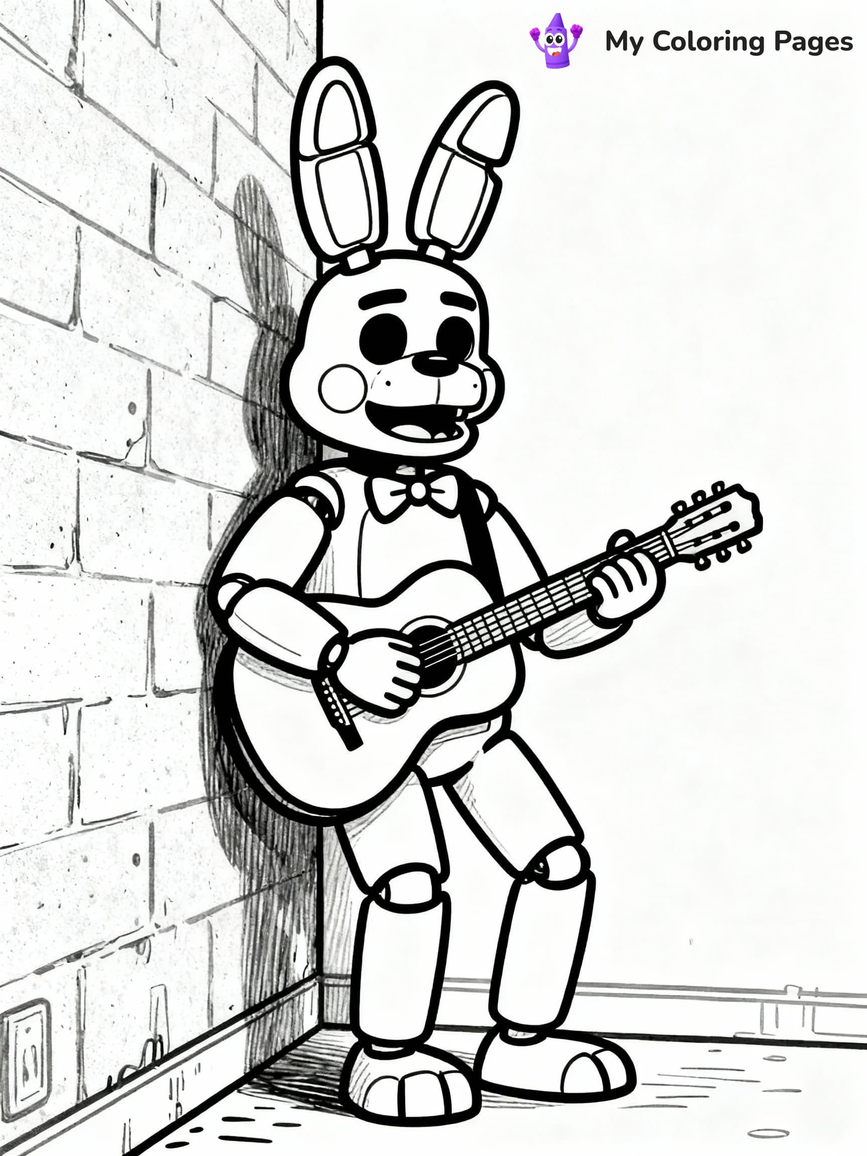 Five Nights at Freddy's Coloring Pages - 24