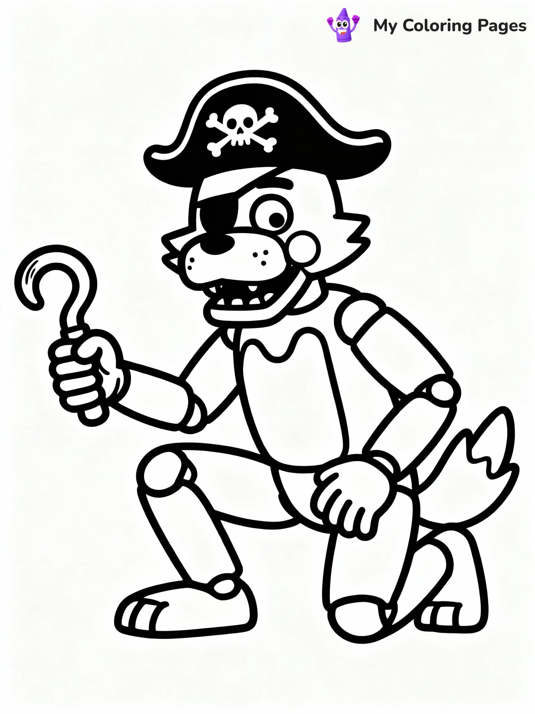 Five Nights at Freddy's Coloring Pages - 19