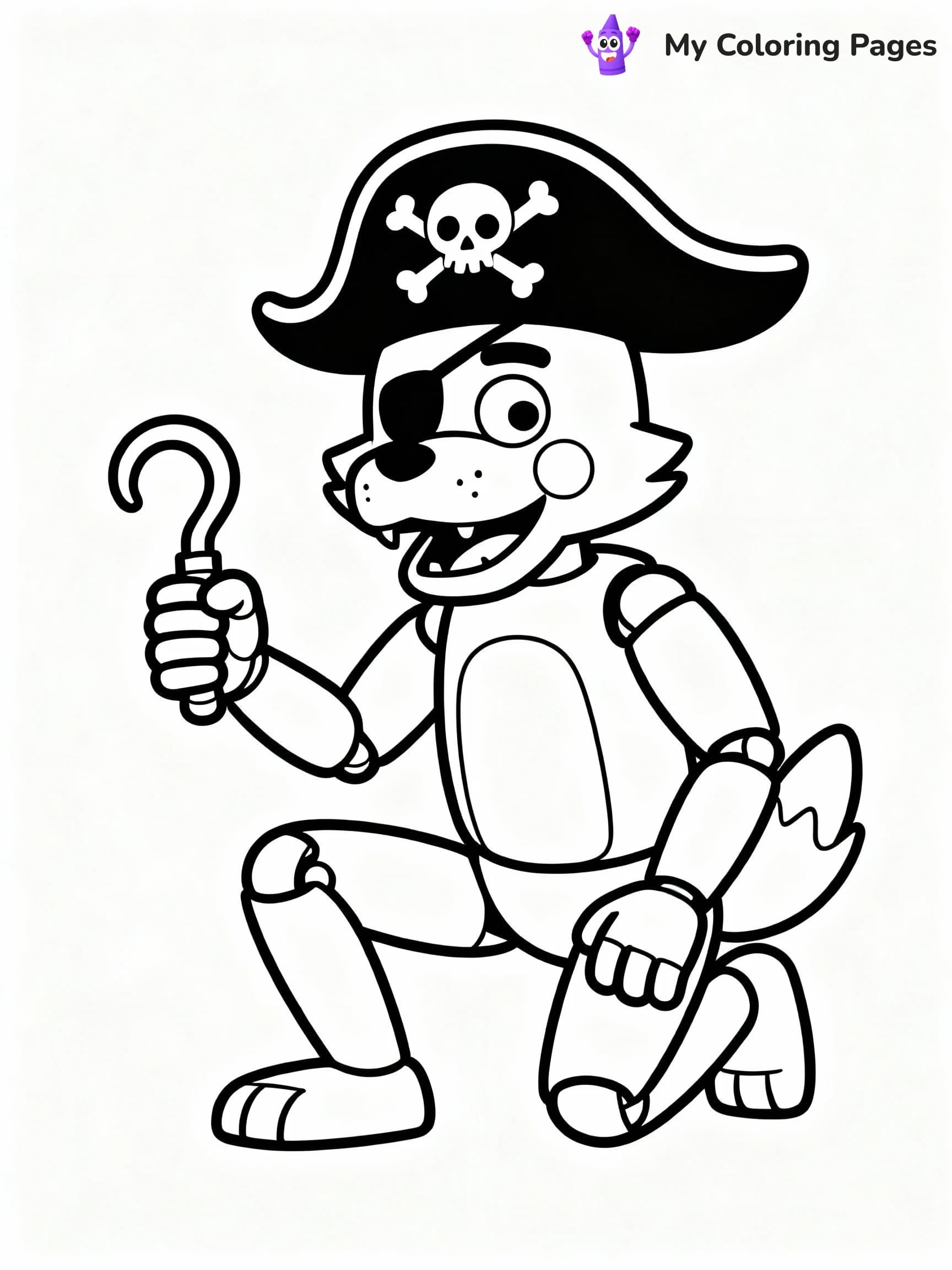 Five Nights at Freddy's Coloring Pages - 18